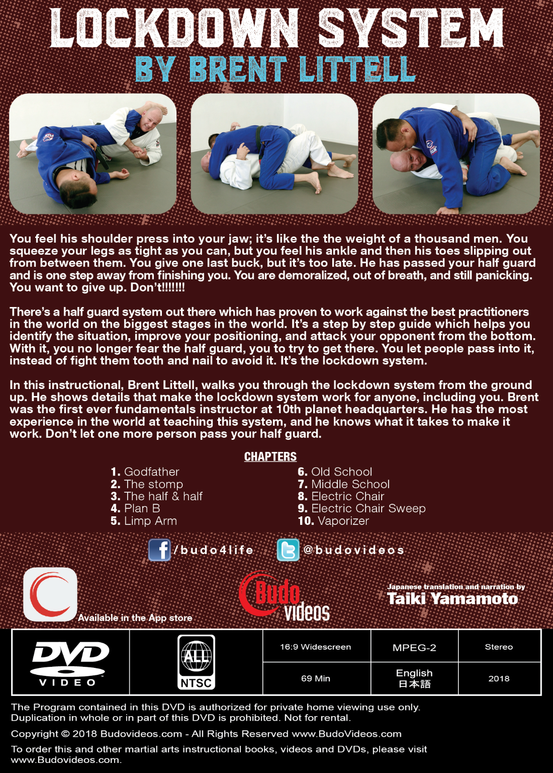 The Lockdown System DVD by Brent Littell