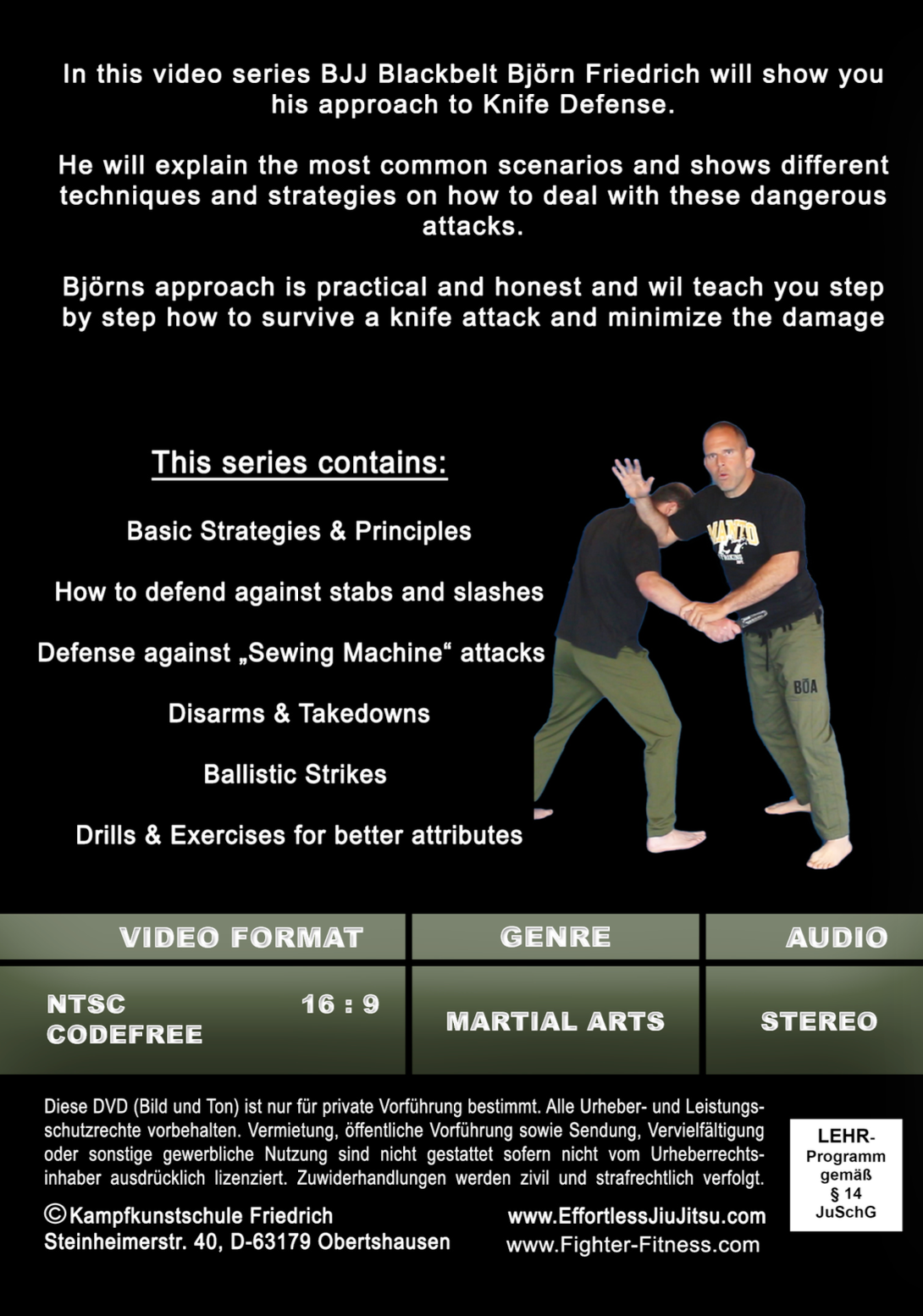 Survive the Knife 6 DVD Set with Bjorn Friedrich