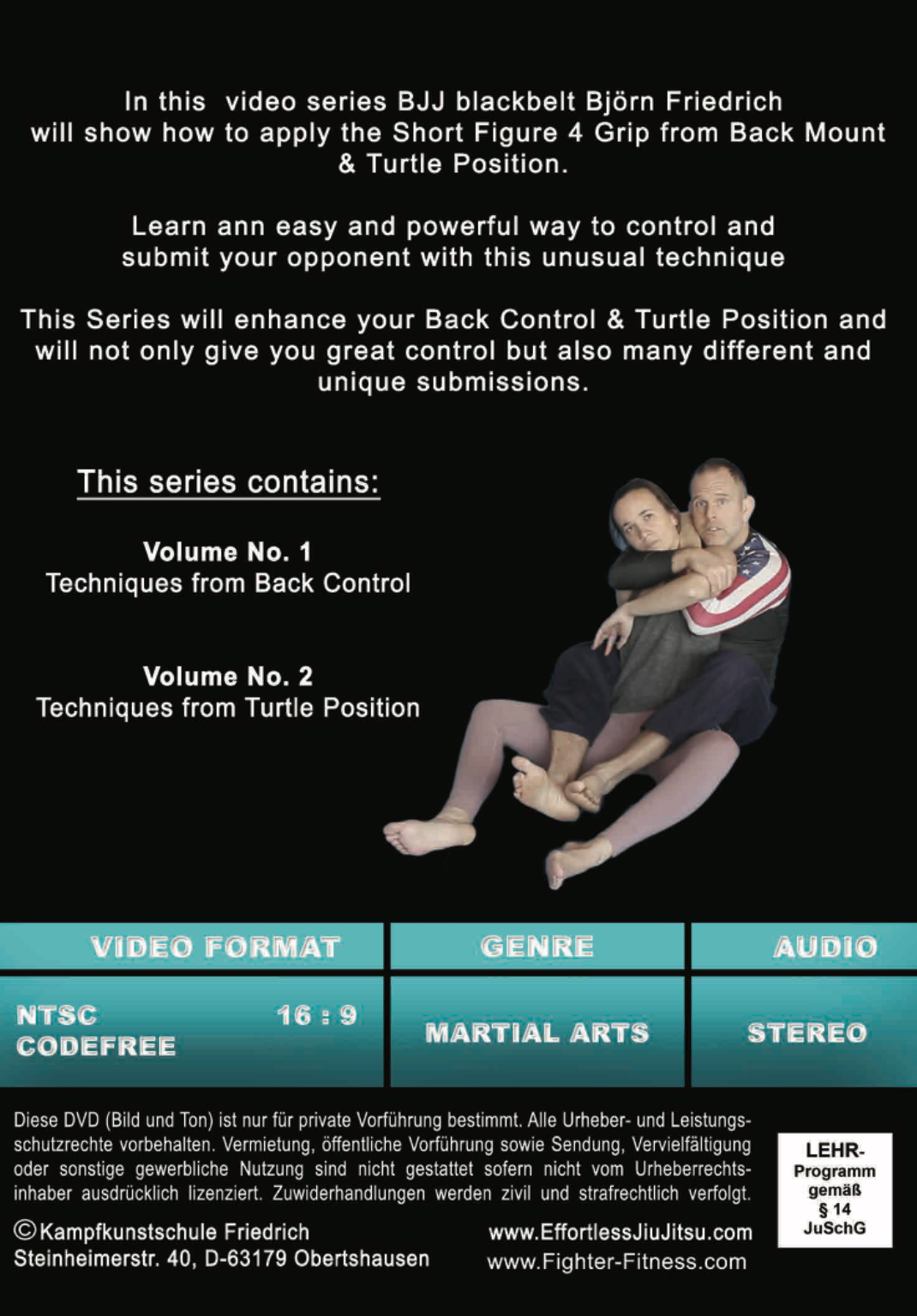 Short Figure 4 Control 2 DVD Set by Bjorn Friedrich