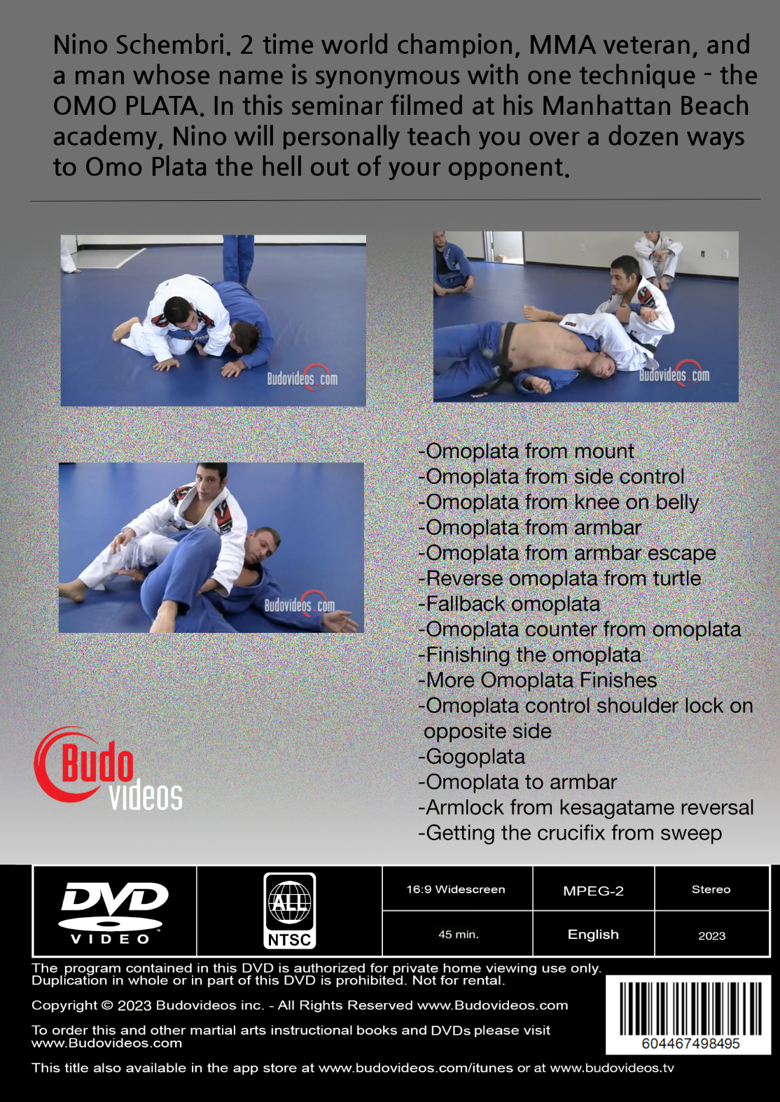 Omo Plata Mastery DVD by Nino Schembri