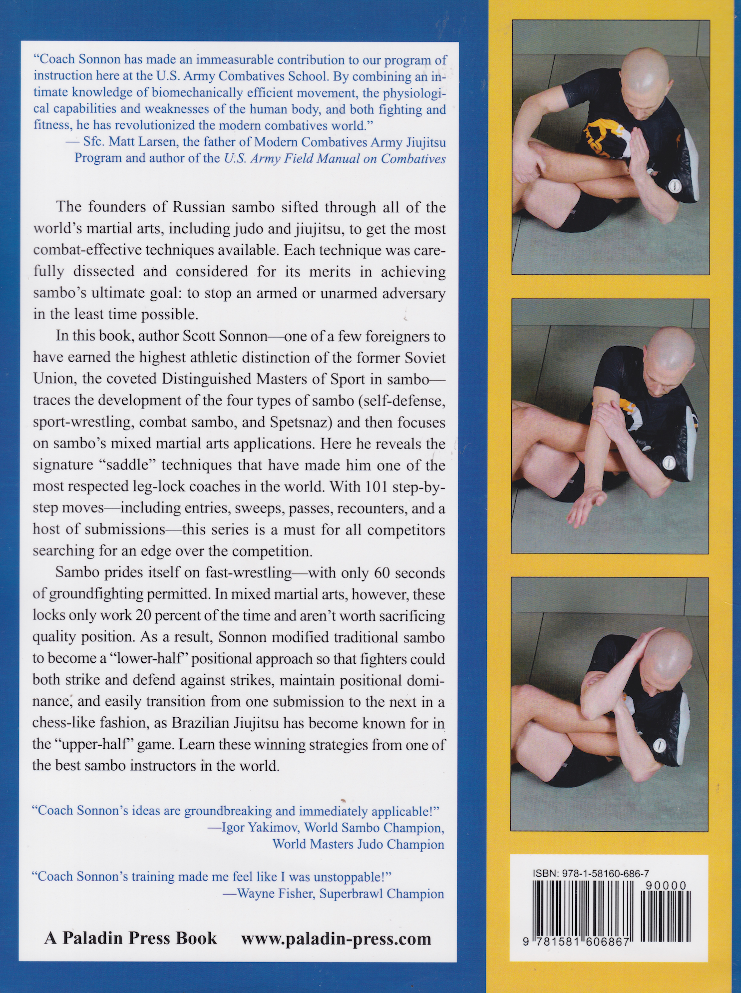 Mastering Sambo for MMA Book by Scott Sonnon (Preowned)