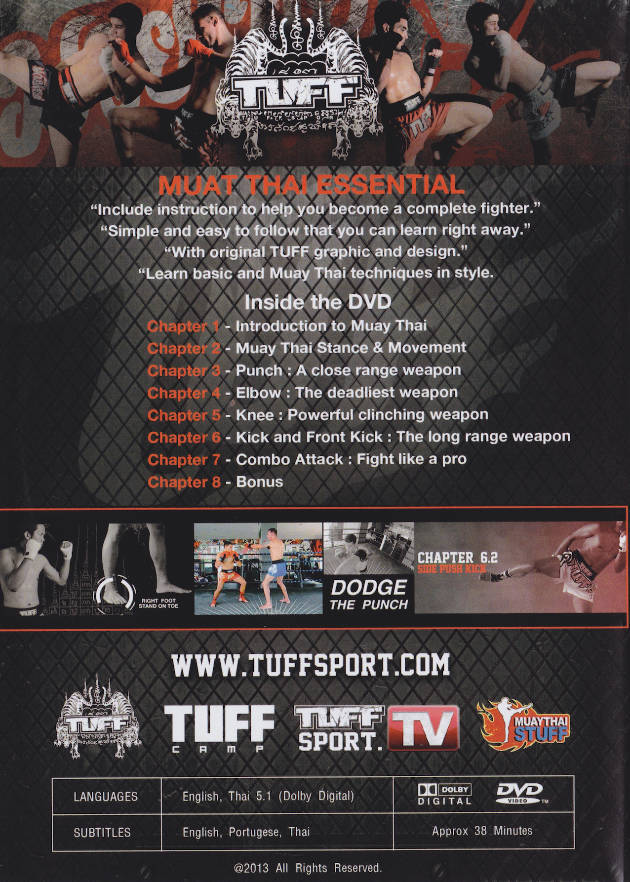 TUFF Muay Thai Essential DVD (Preowned)