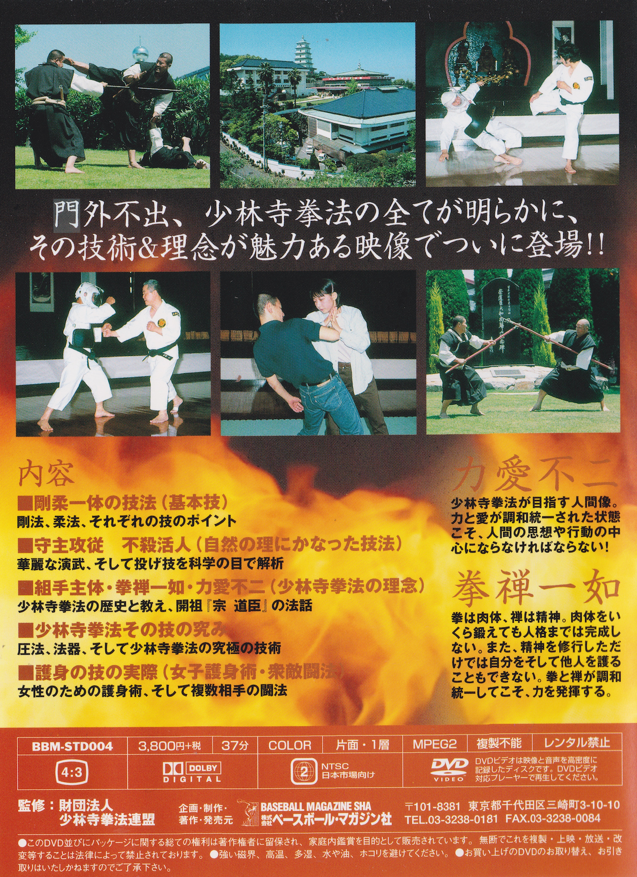 Shorinji Kempo Part 1: Techniques and Teachings DVD (Region 2)(Preowned)