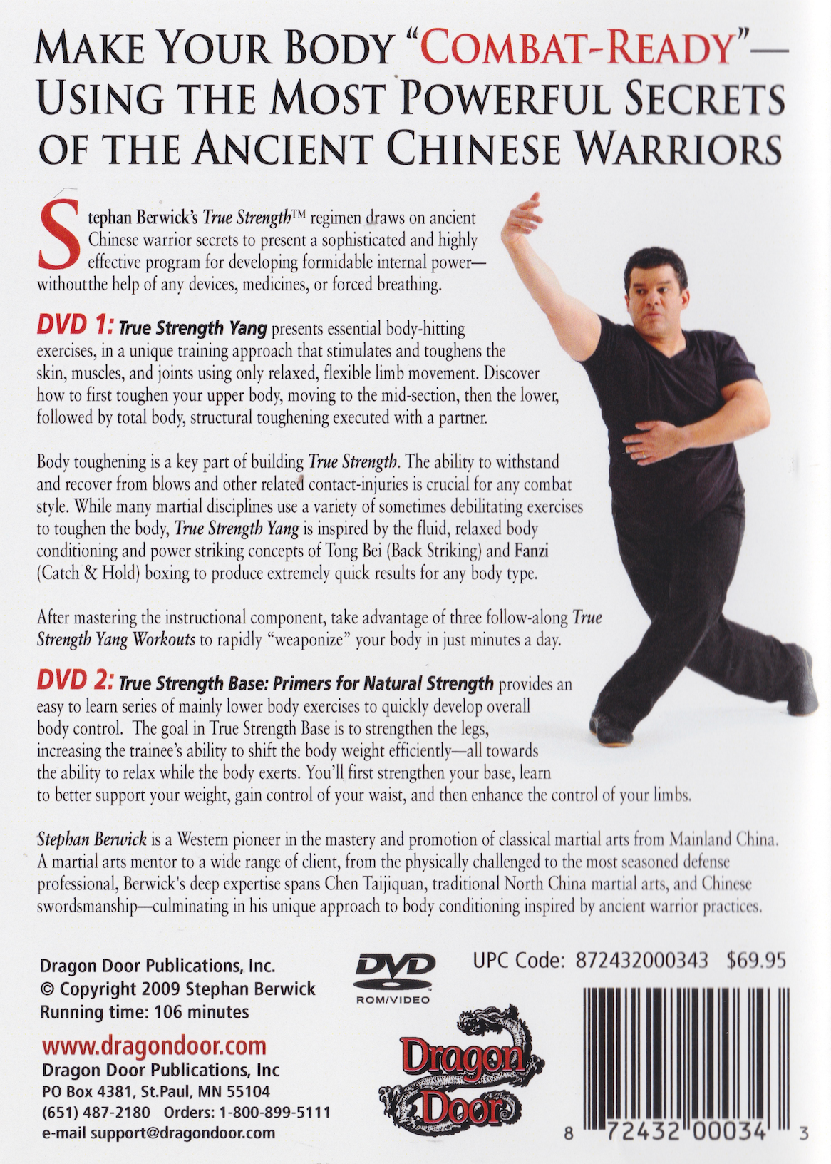 True Strength Yang: Explosive Body Conditioning 2 DVD Set with Stephan Berwick (Preowned)
