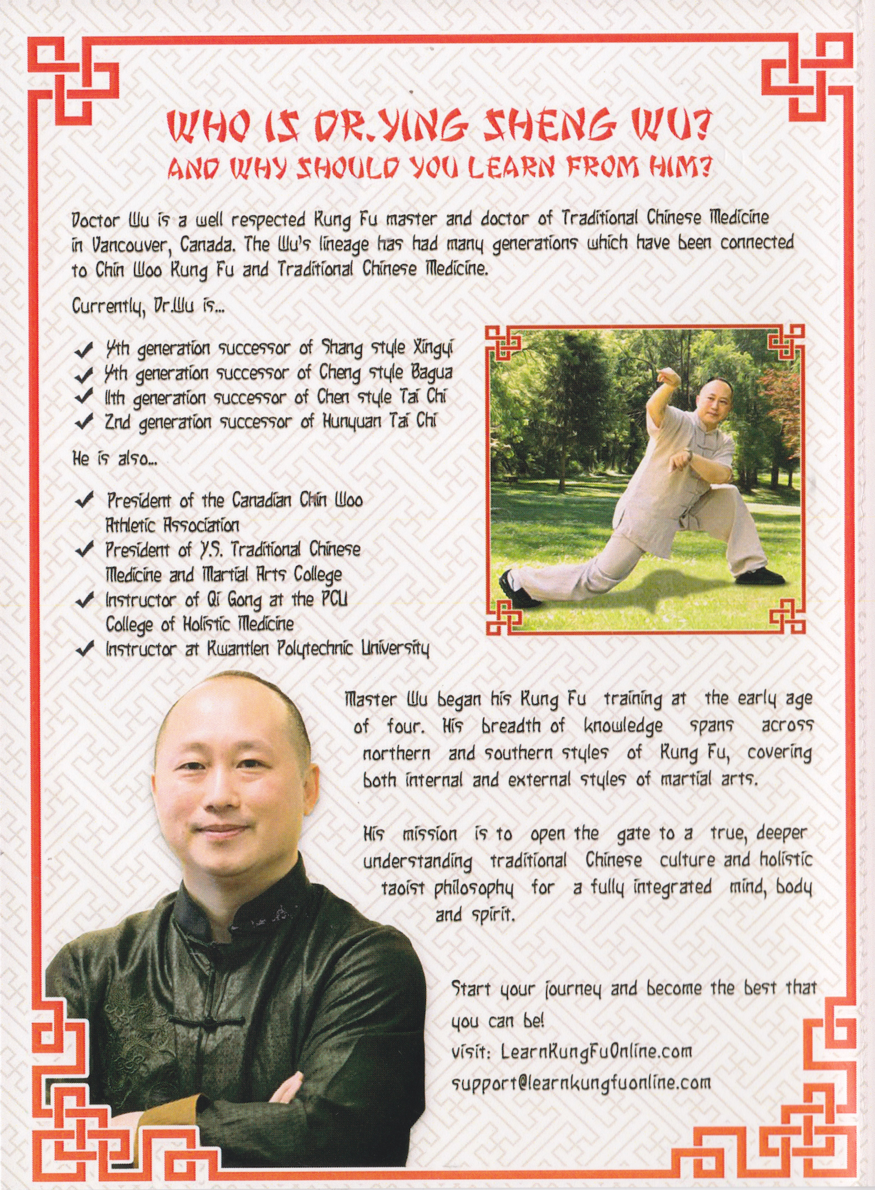 Top 10 Praying Mantis Kung Fu Techniques for Beginners DVD by Dr Wu (Preowned)