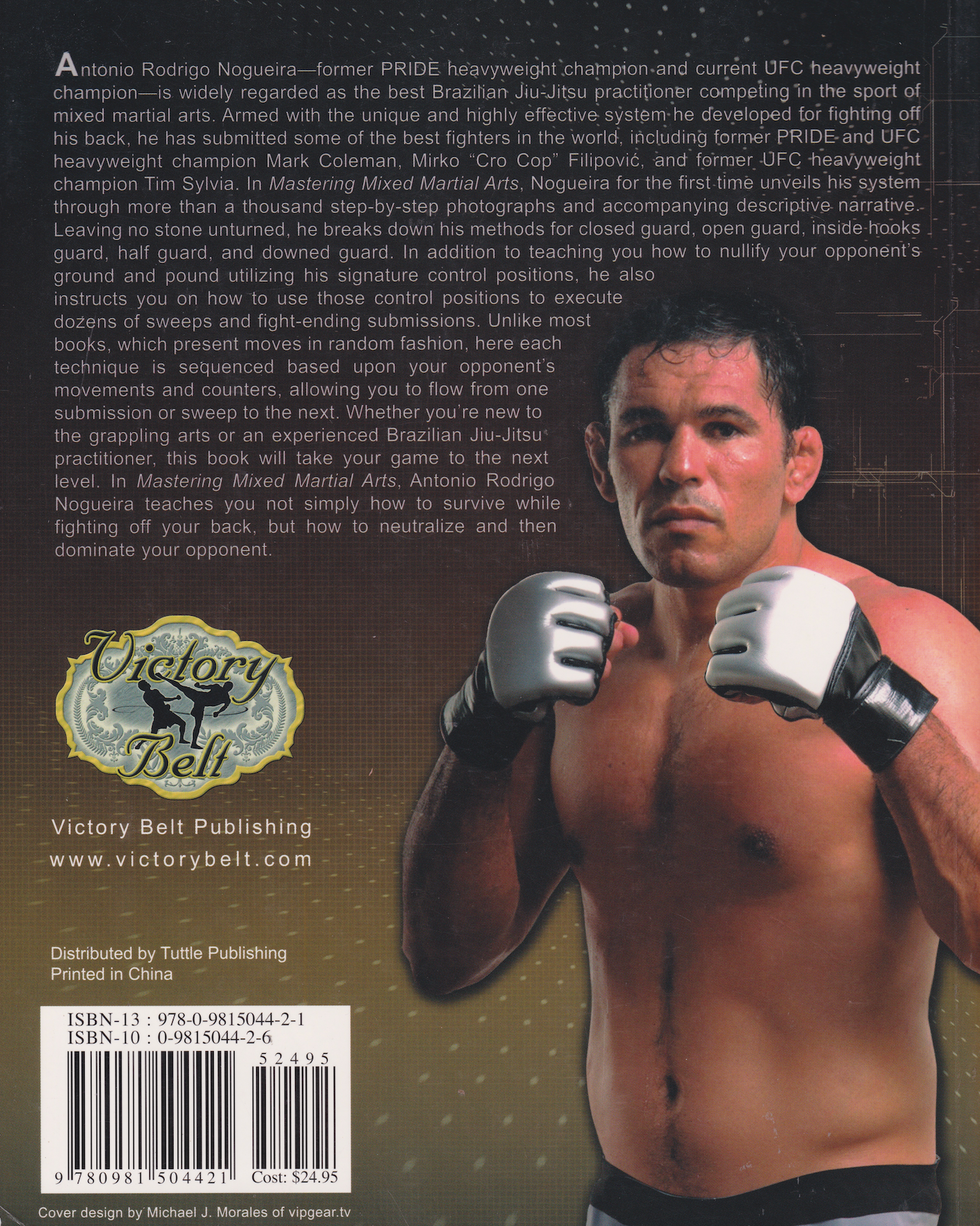 Mastering Mixed Martial Arts: The Guard Book by Antonio Rodrigo Nogueira (Preowned)