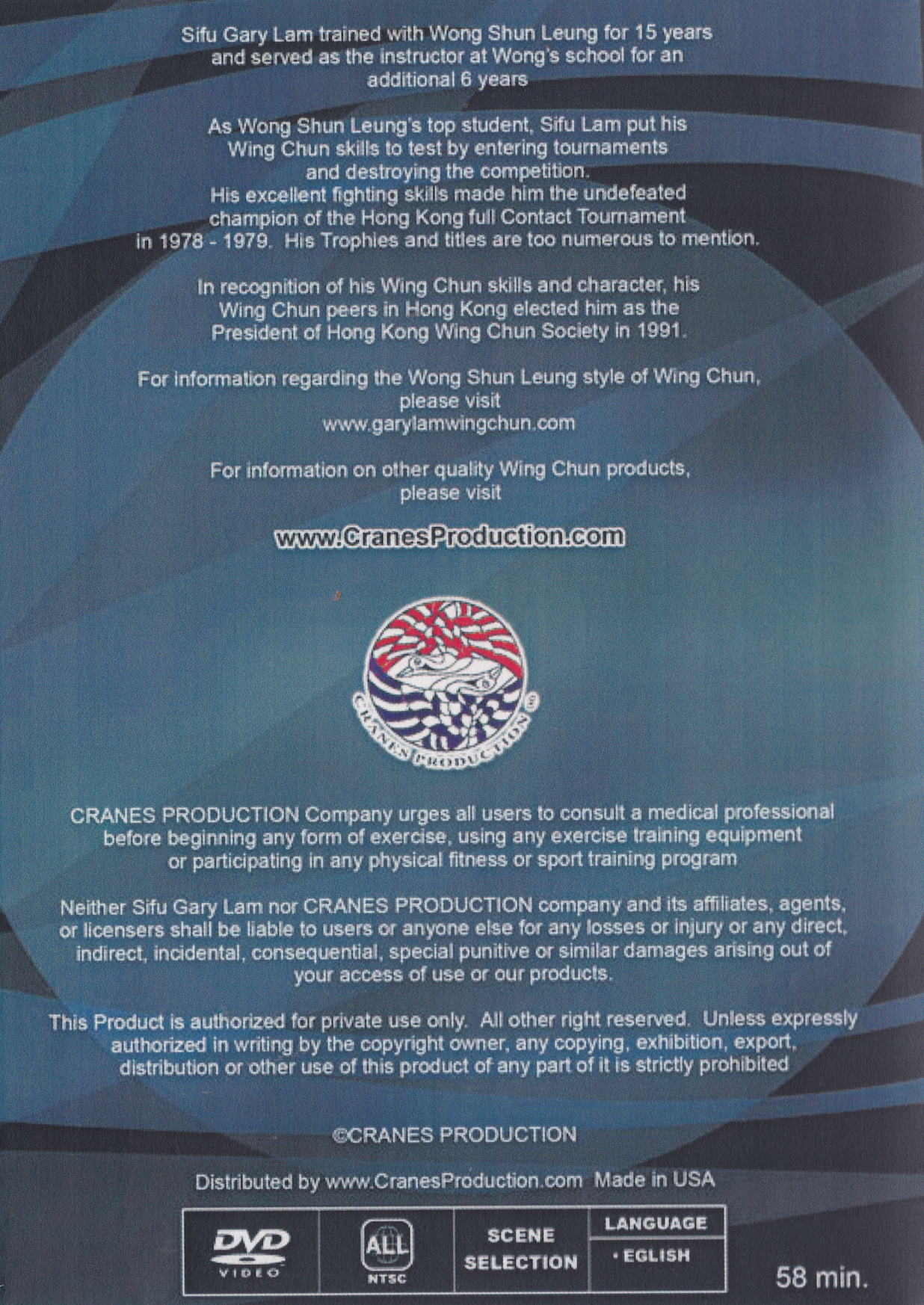 Devastating Chi-Sao Crossing Hand System 2 DVD by Gary Lam