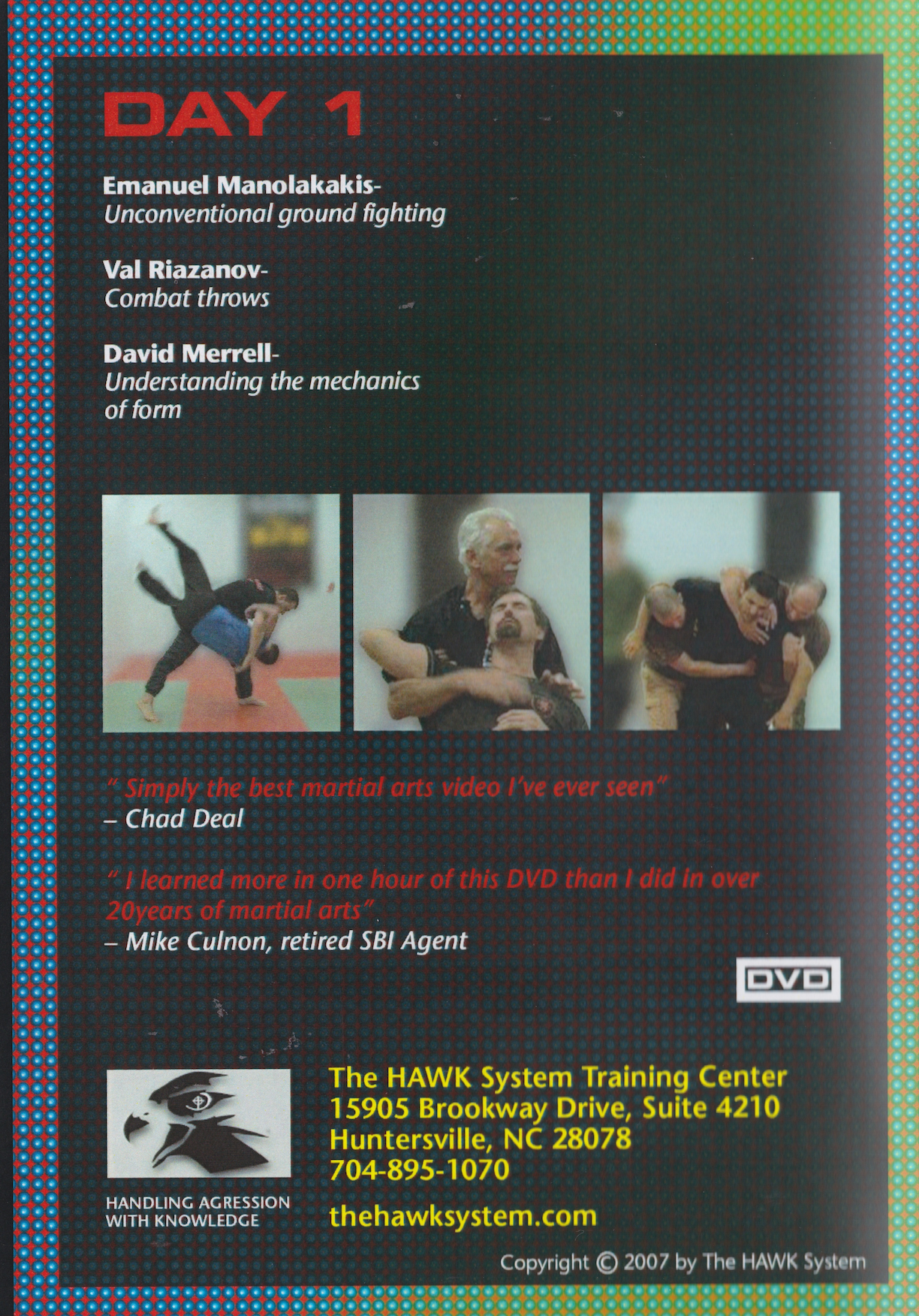 Strangle Hold Tour DVD with Emanuel Manolakakis, Val Riazanov & David Merrell