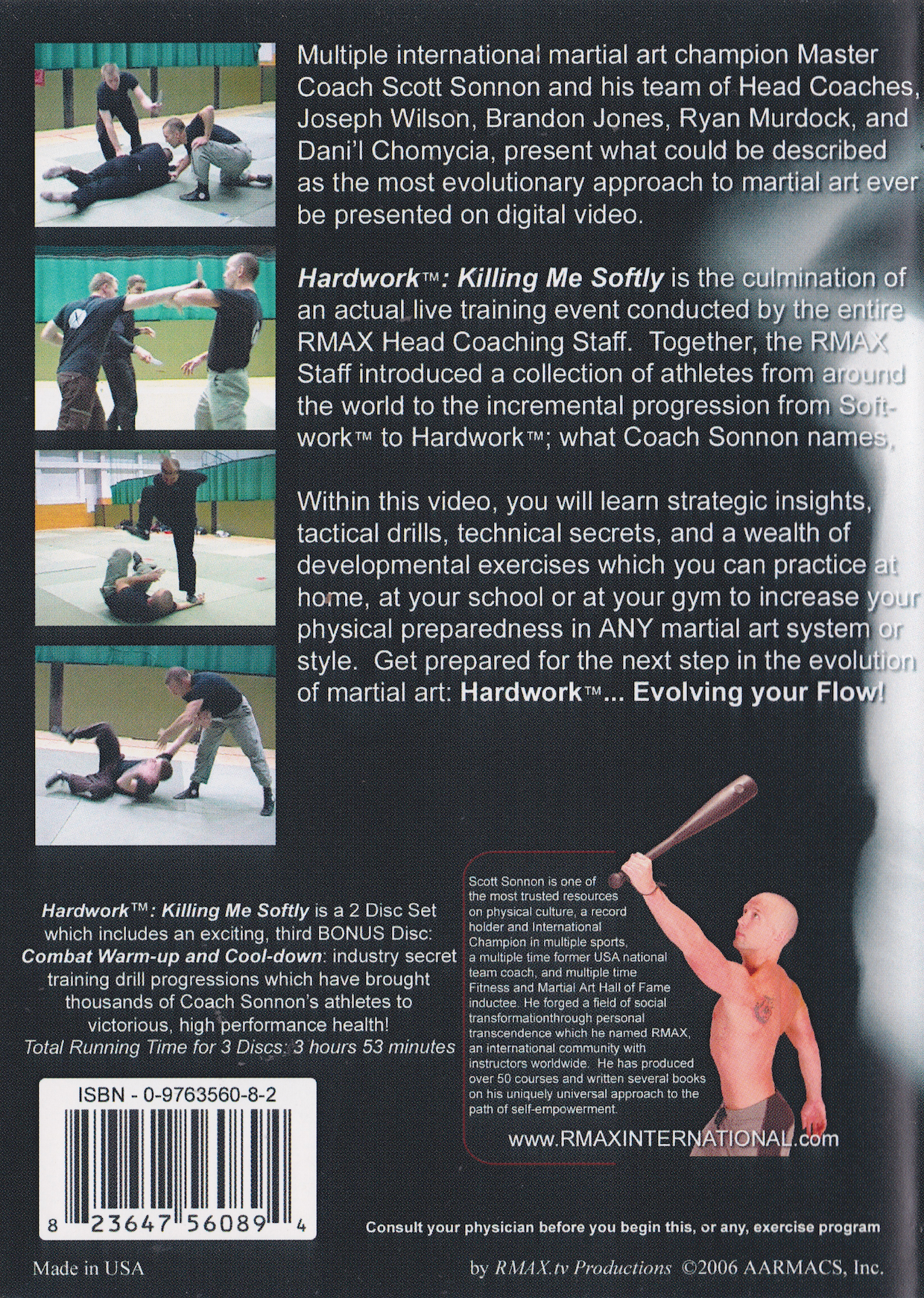 Hardwork: Killing Me Softly 3 DVD Set by Scott Sonnon (Preowned)