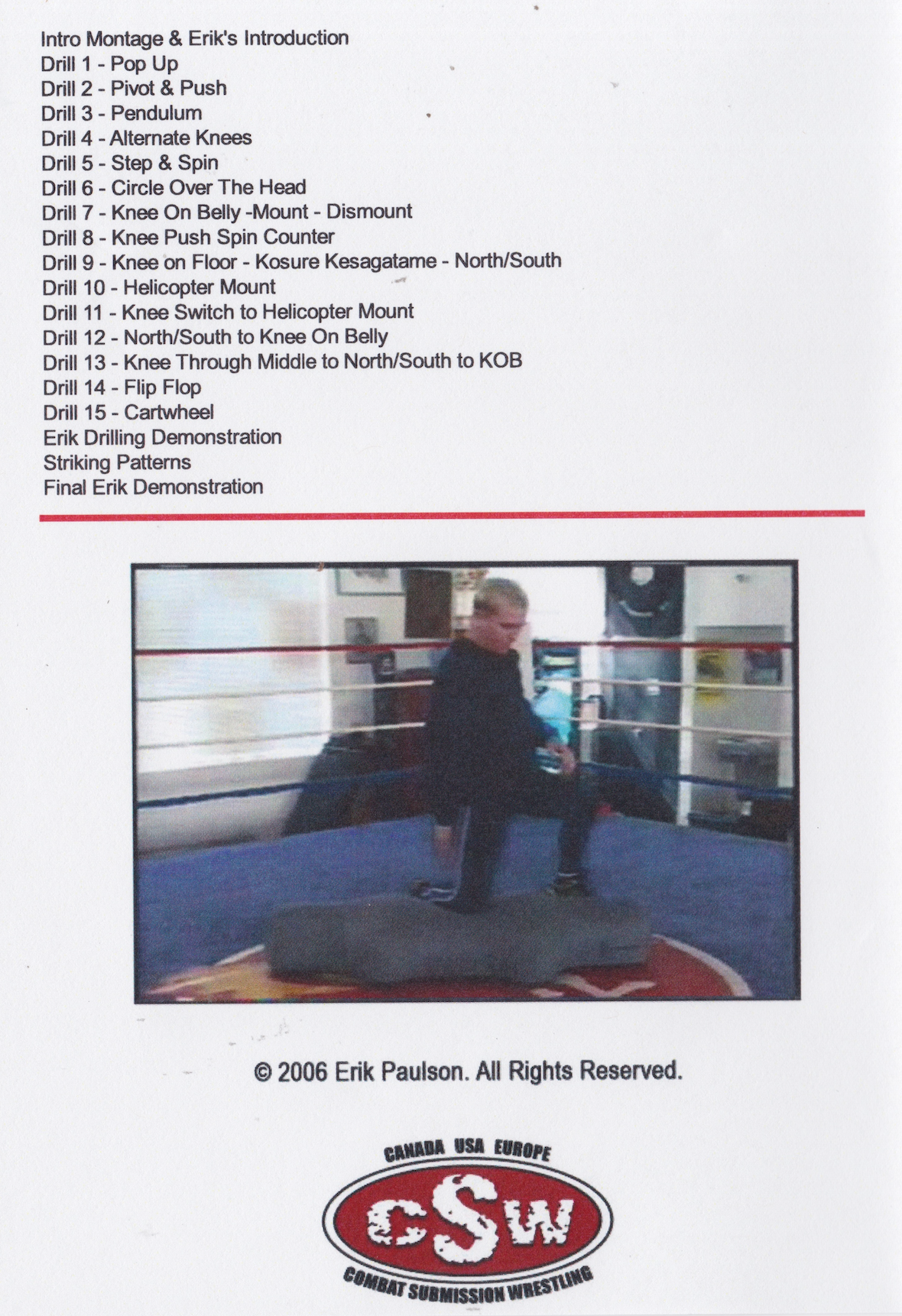Motion Master DVD by Erik Paulson (Preowned)
