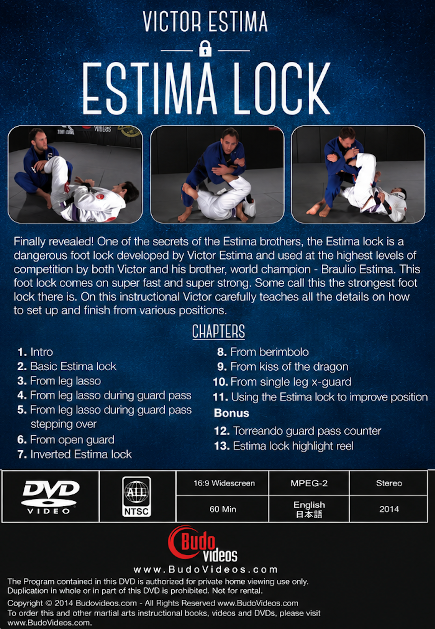 Estima Lock DVD by Victor Estima