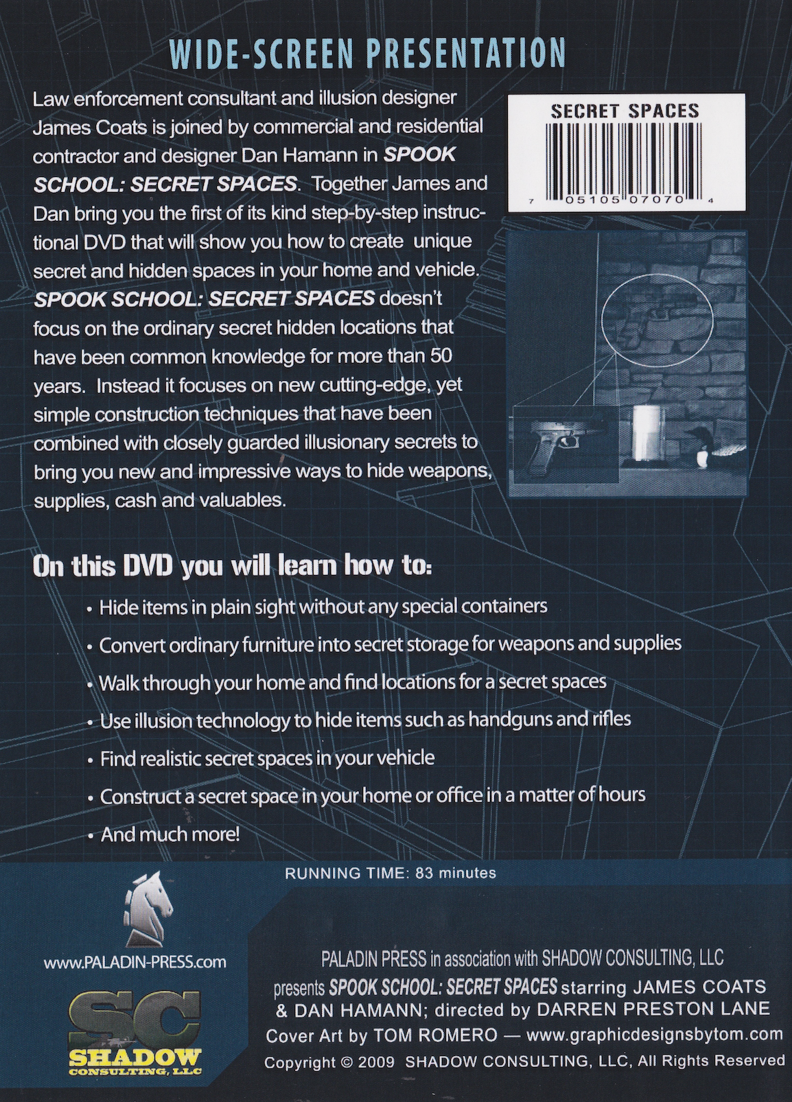 Spook School: Secret Spaces DVD by James Coats & Dan Hamann (Preowned)