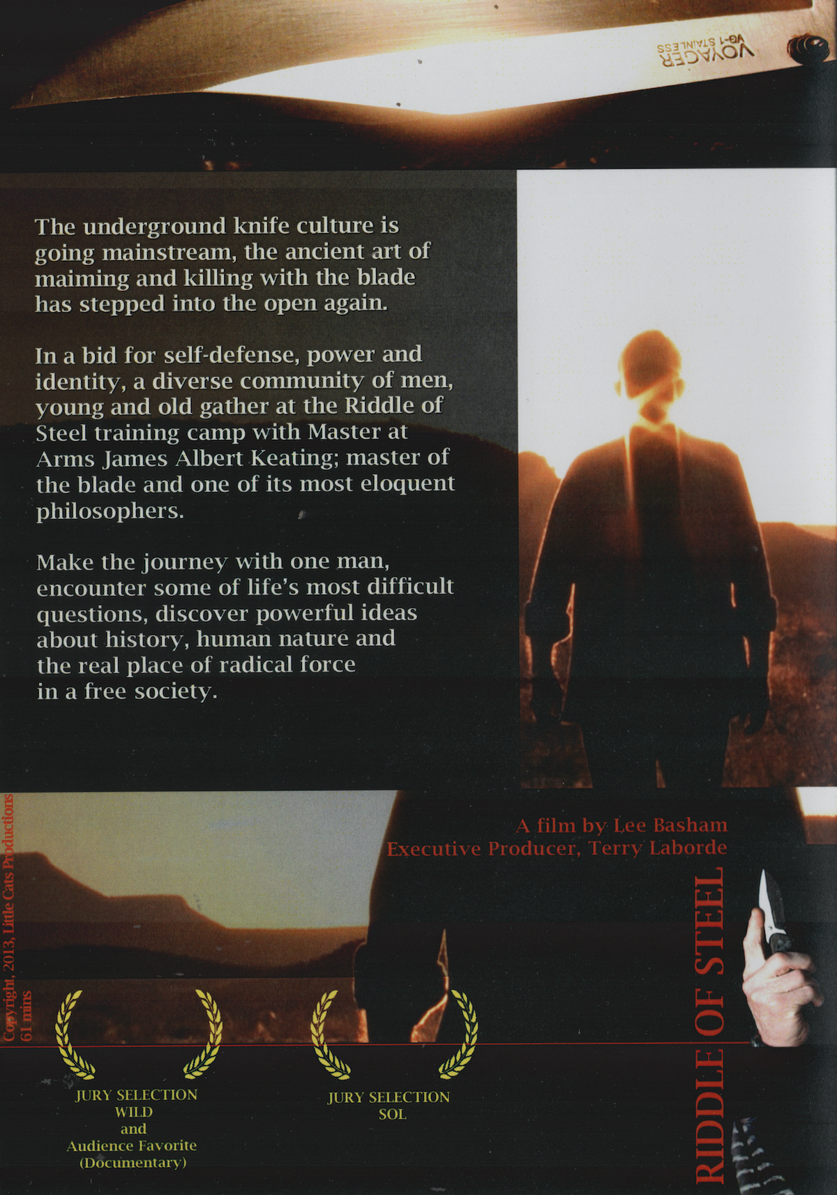 Riddle of Steel DVD with James Keating (Preowned)
