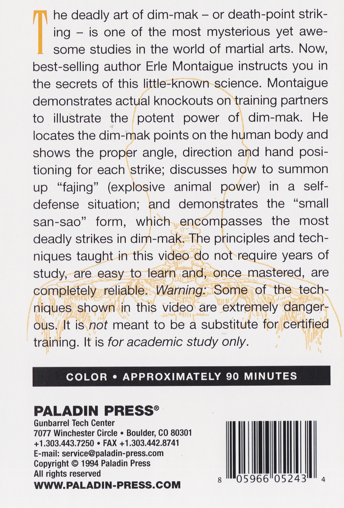 Secrets of Dim Mak DVD by Erle Montaigue (Preowned)