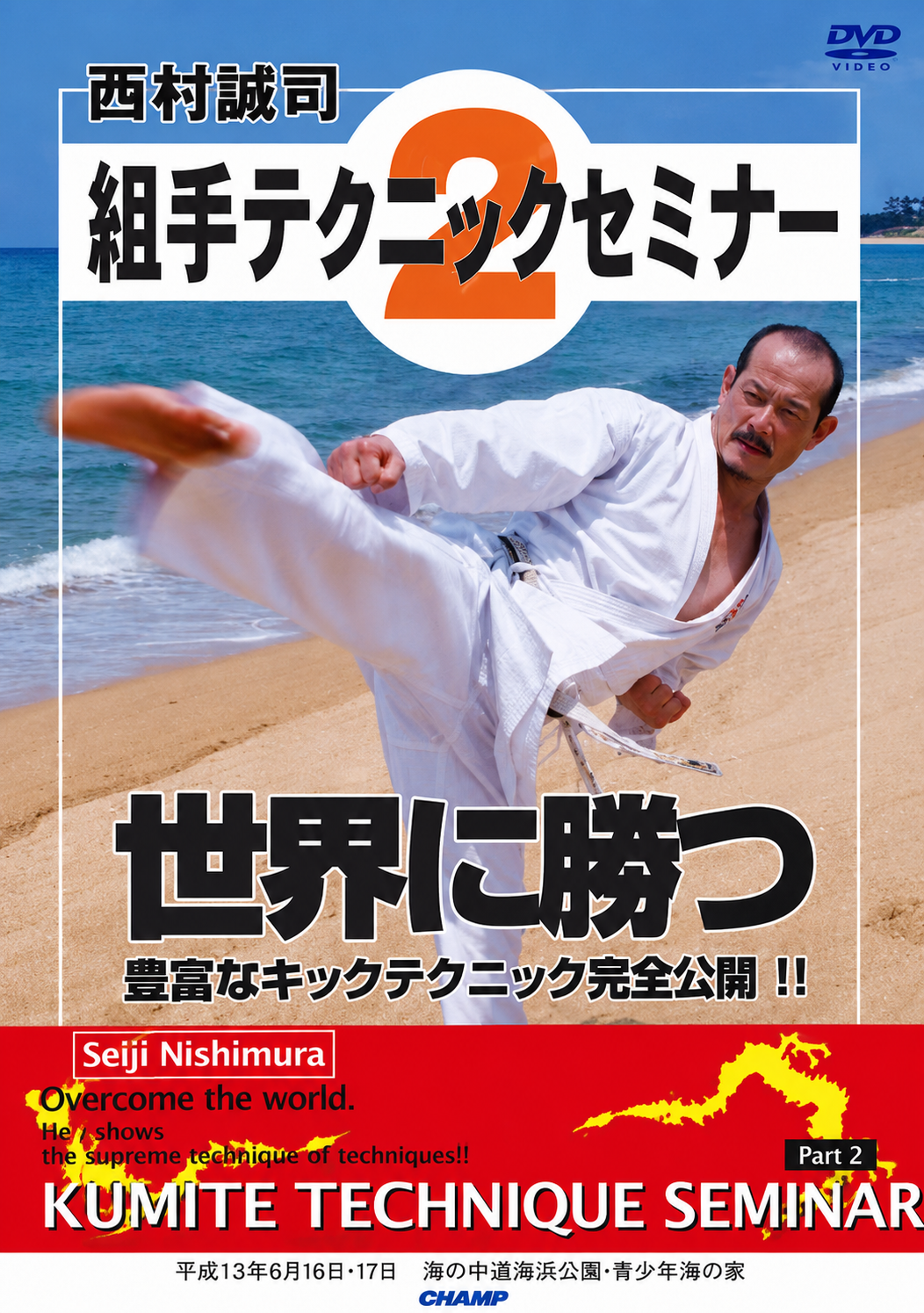 Seiji Nishimura Kumite Seminario de Técnica Vol 2 DVD