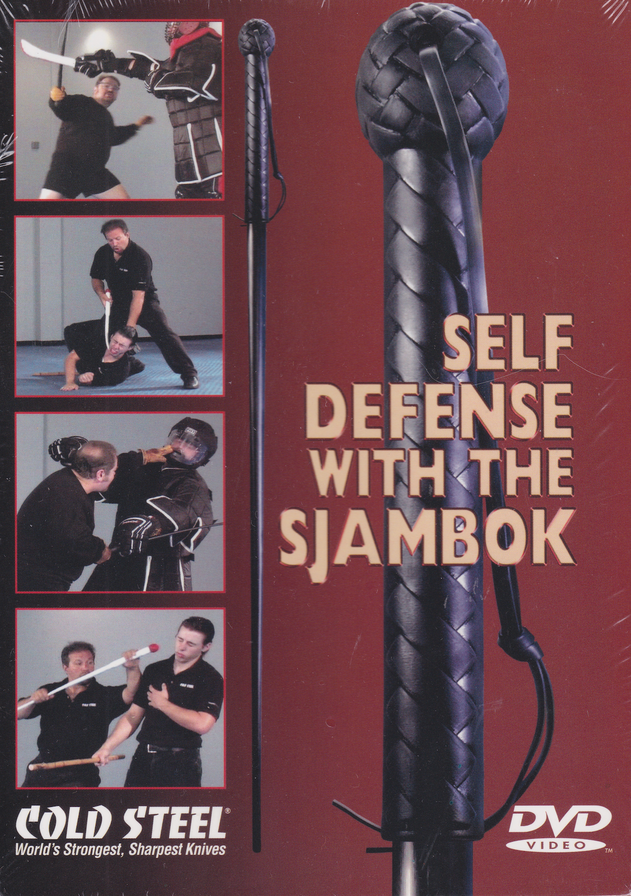 リン・トンプソン著『Sjambok 2 DVD セットによるセルフ・ディフェンス』