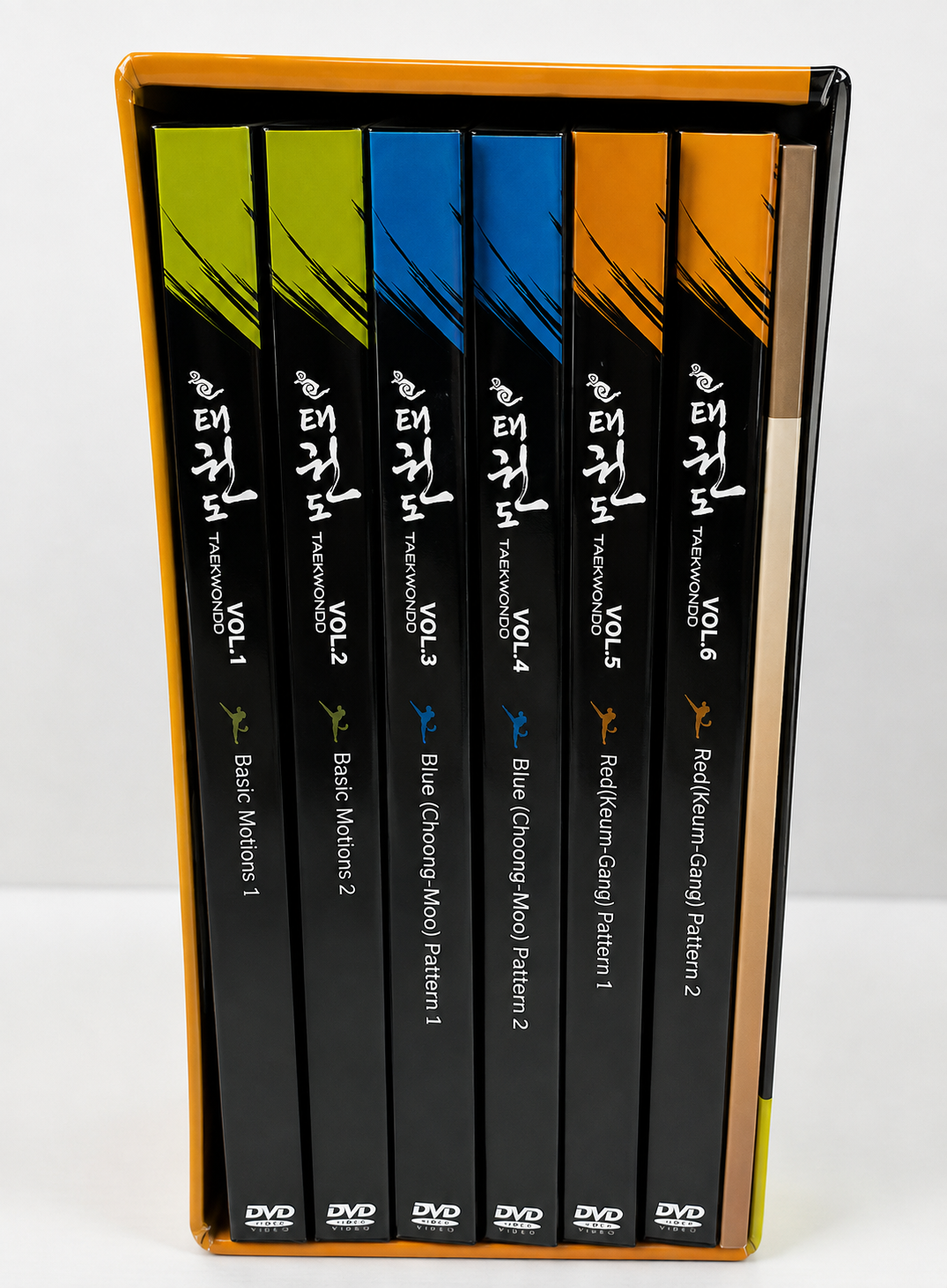 Kukkiwon Official Taekwondo 7 DVD Set with Book (Preowned)