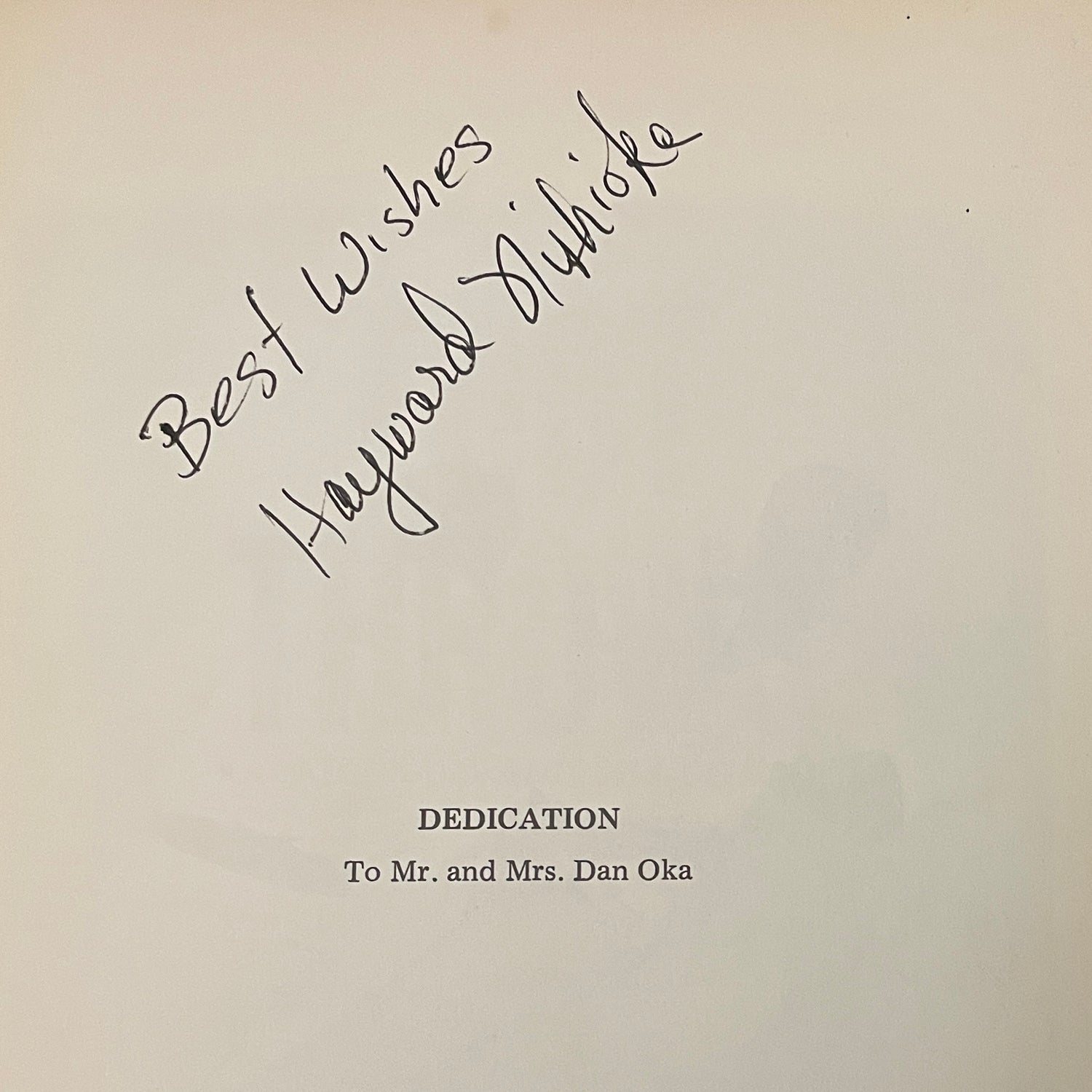 Foot Throws Book by Hayward Nishioka (Preowned) (SIGNED)