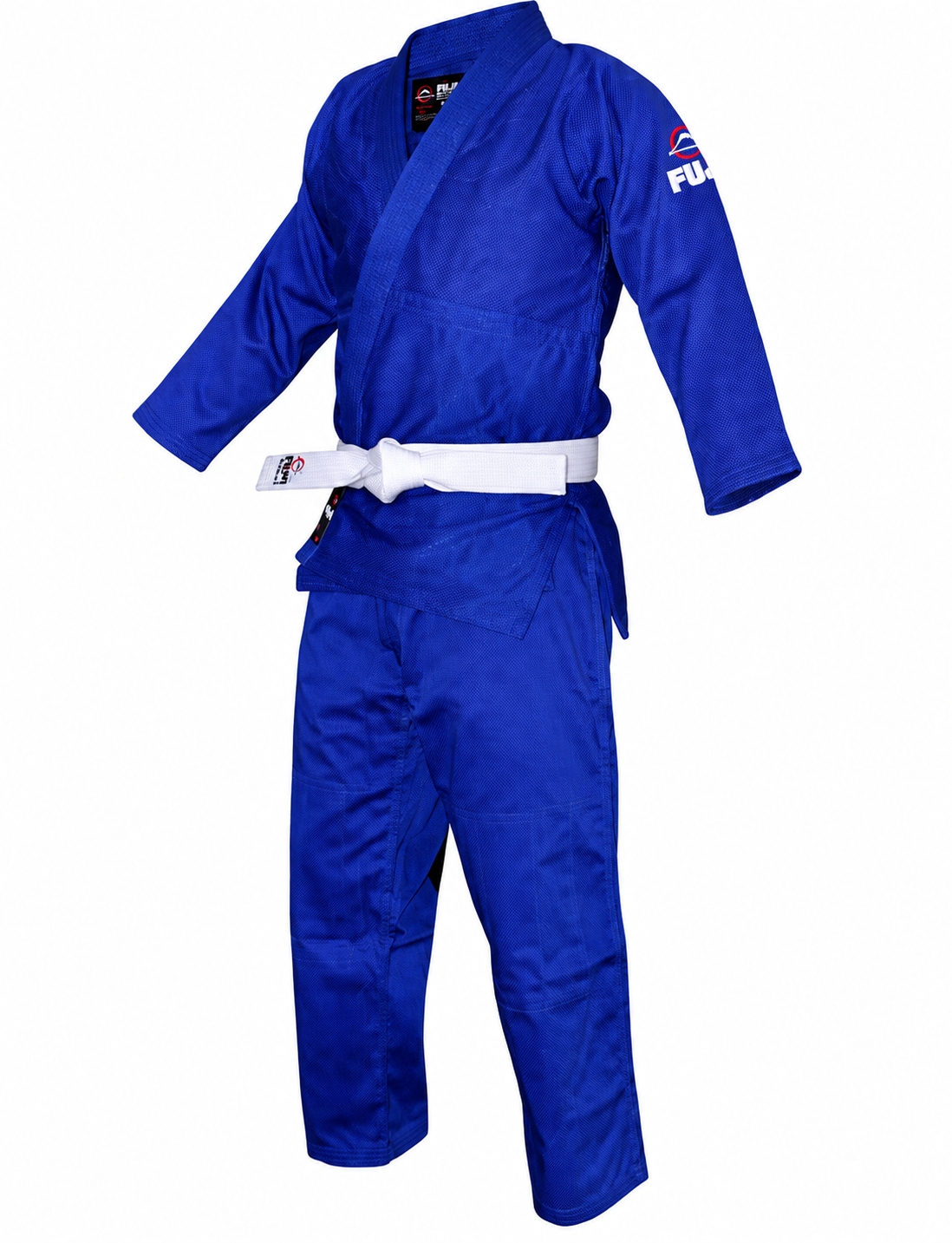 Single Weave Judo Gi - by Fuji (White, Blue)