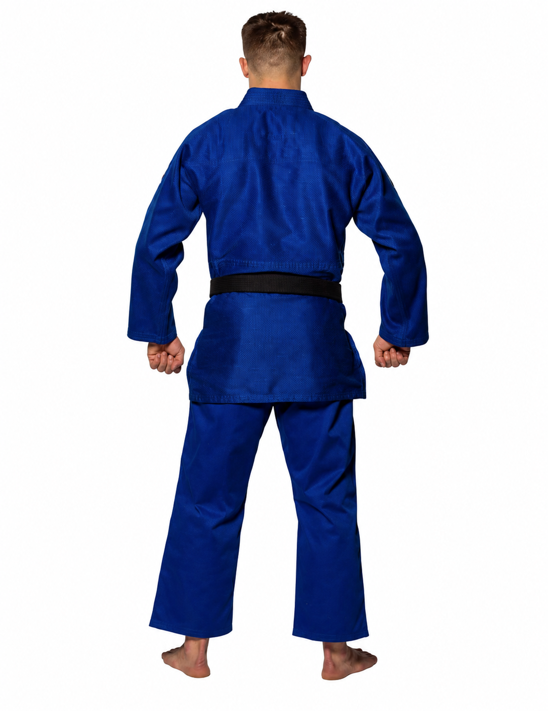 Single Weave Judo Gi - by Fuji (White, Blue)
