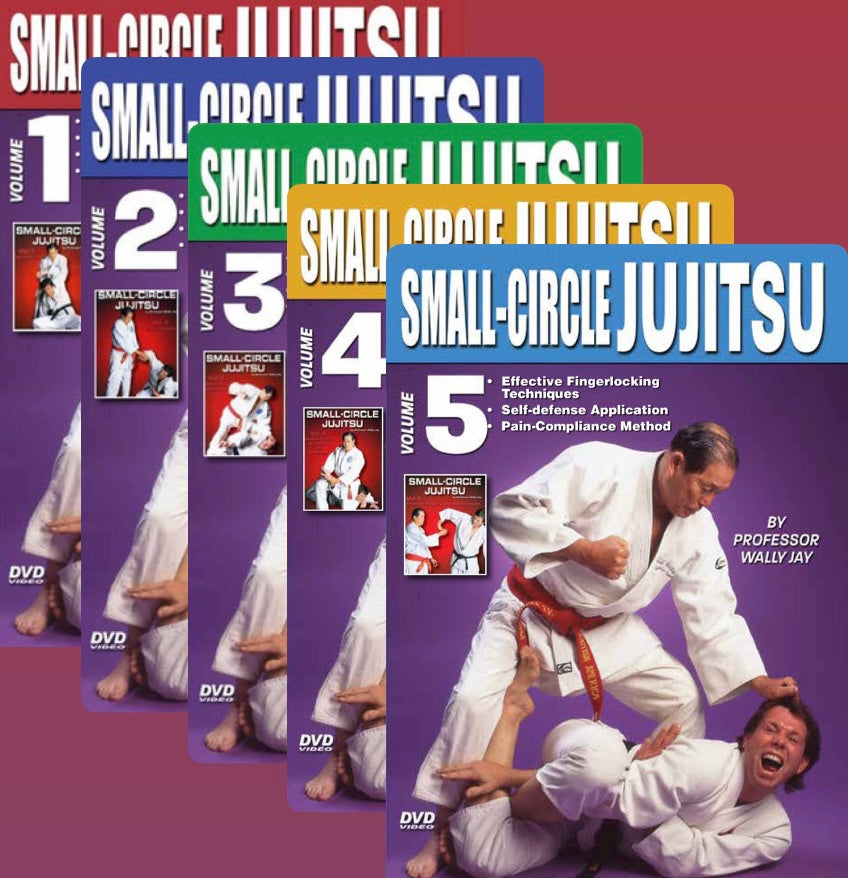 Small-Circle JuJitsu by Professor Wally online Jay DVD Volumes 1-5