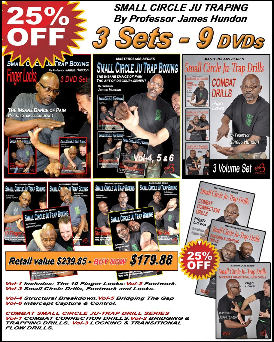 Small Circle Trap Boxing 9 DVD Set by James Hundon