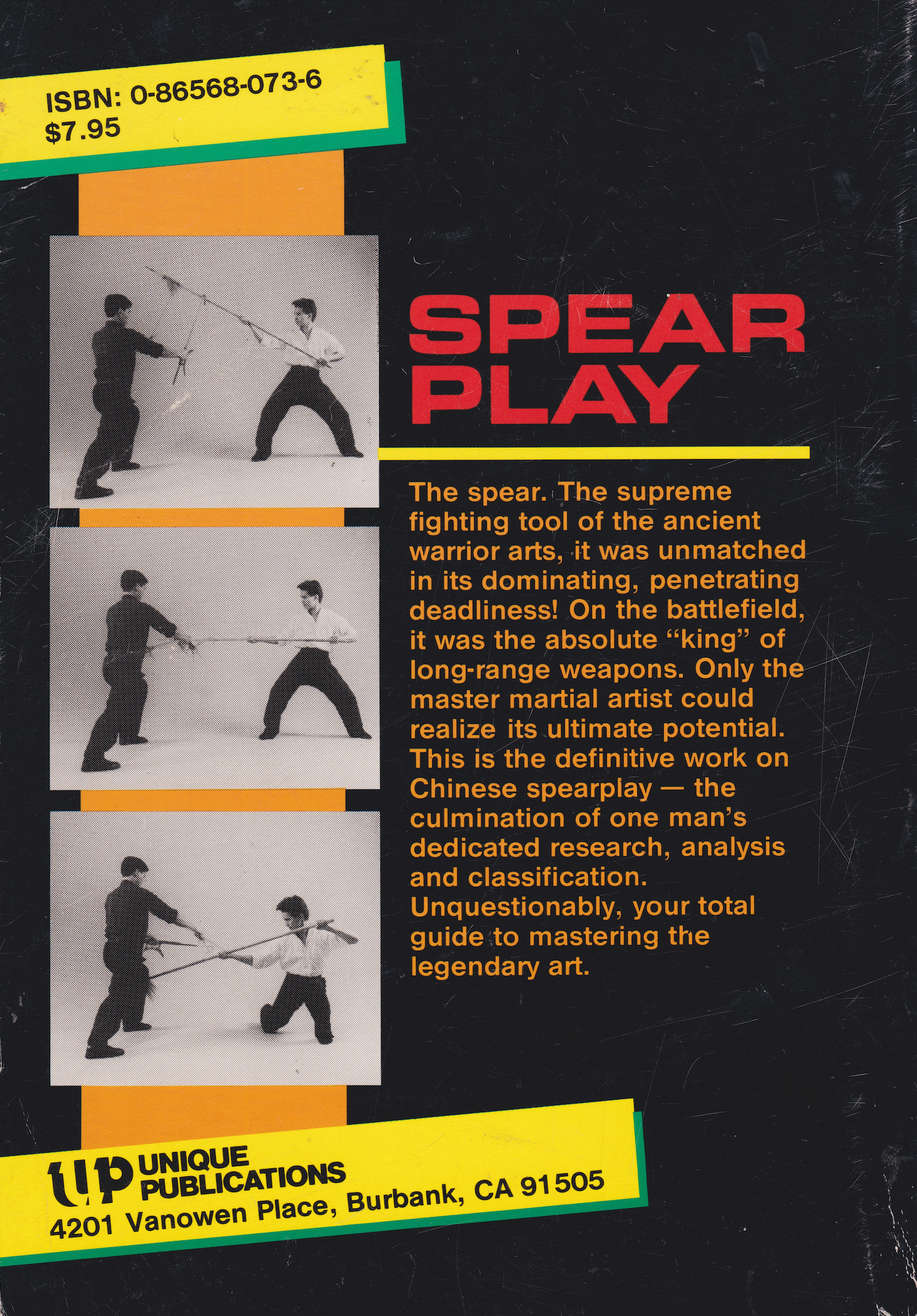 Spear Play Book by David Huey (Preowned)