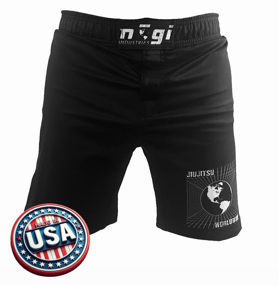 Spectre Grappling Shorts - Jiujitsu Worldwide by Nogi industries - Made in USA