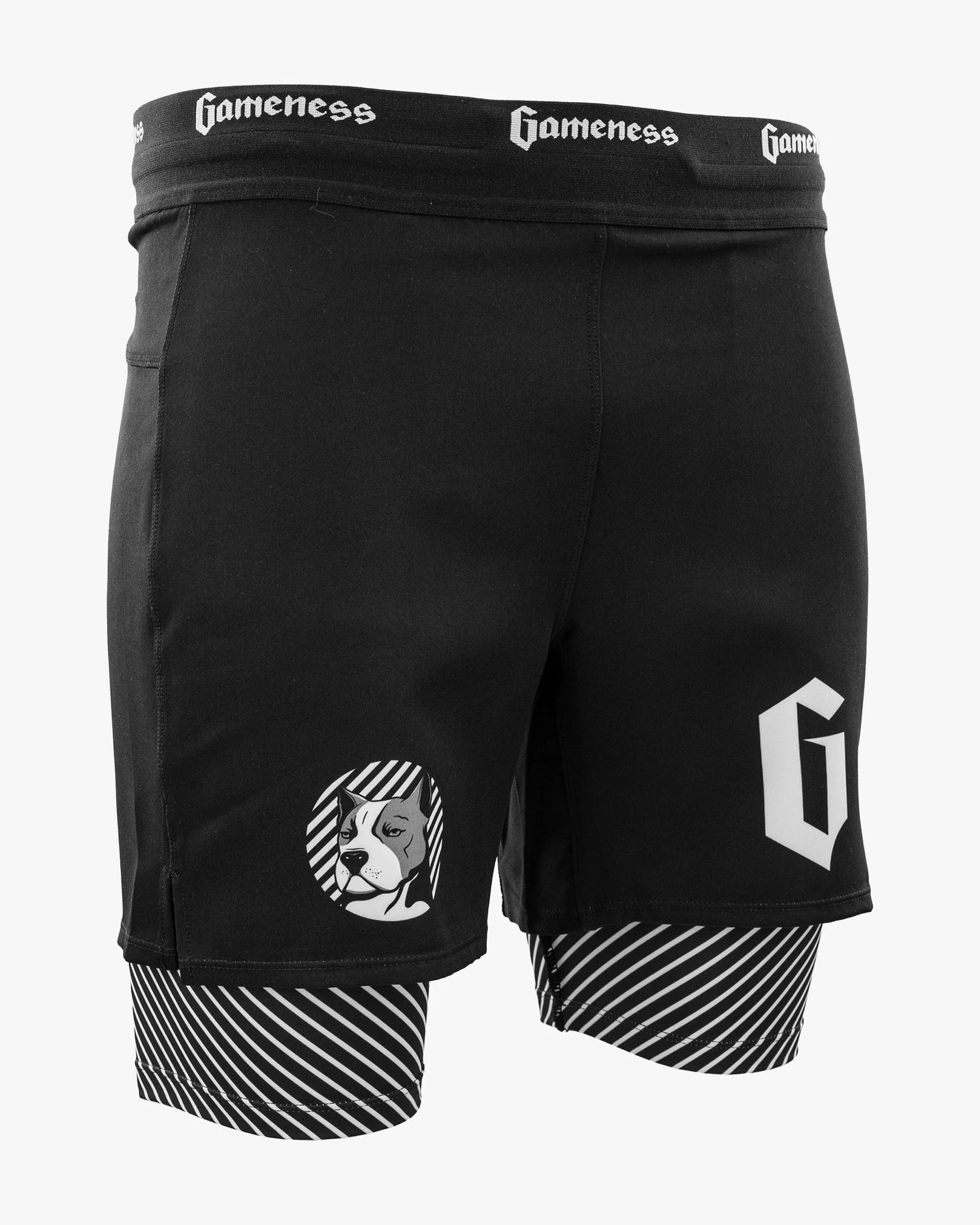 Spirit Animal Grappling Short by Gameness (Black)