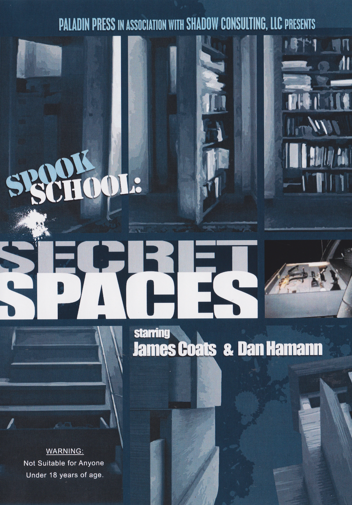 Spook School: Secret Spaces DVD by James Coats & Dan Hamann (Preowned)