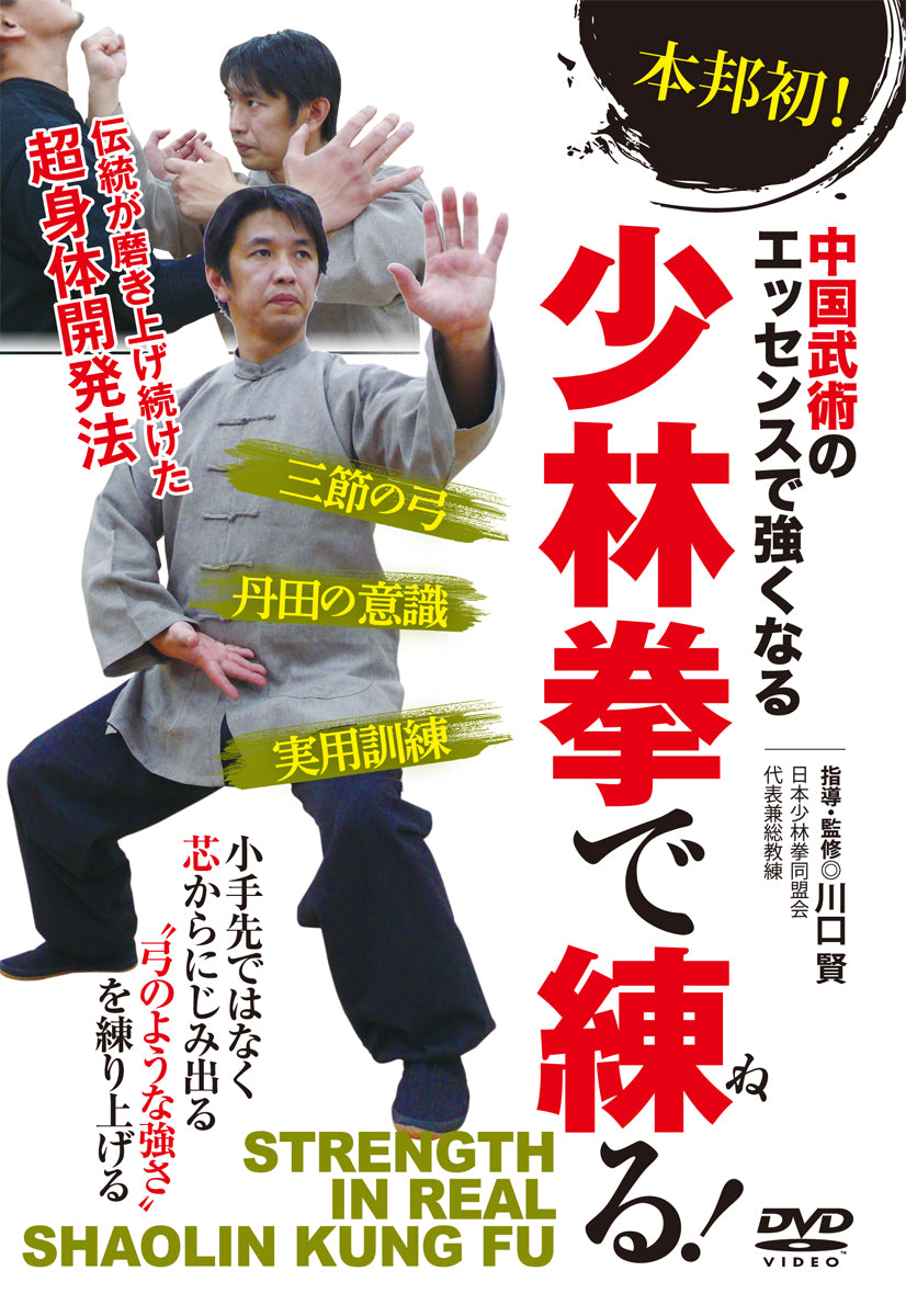 Strength in Real Shaolin Kung Fu DVD by Satoshi Kawaguchi