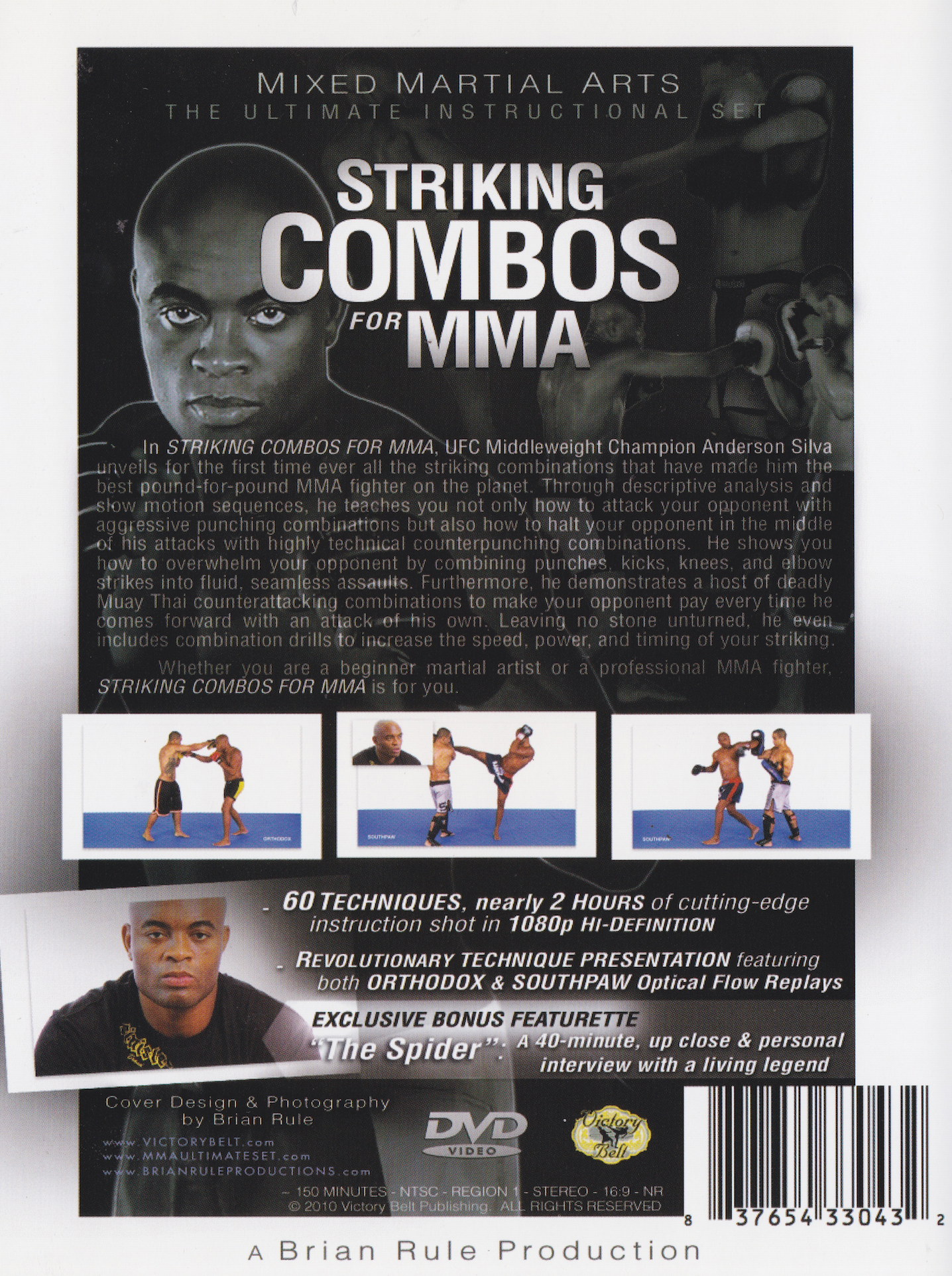 Striking Combos for MMA DVD with Anderson Silva