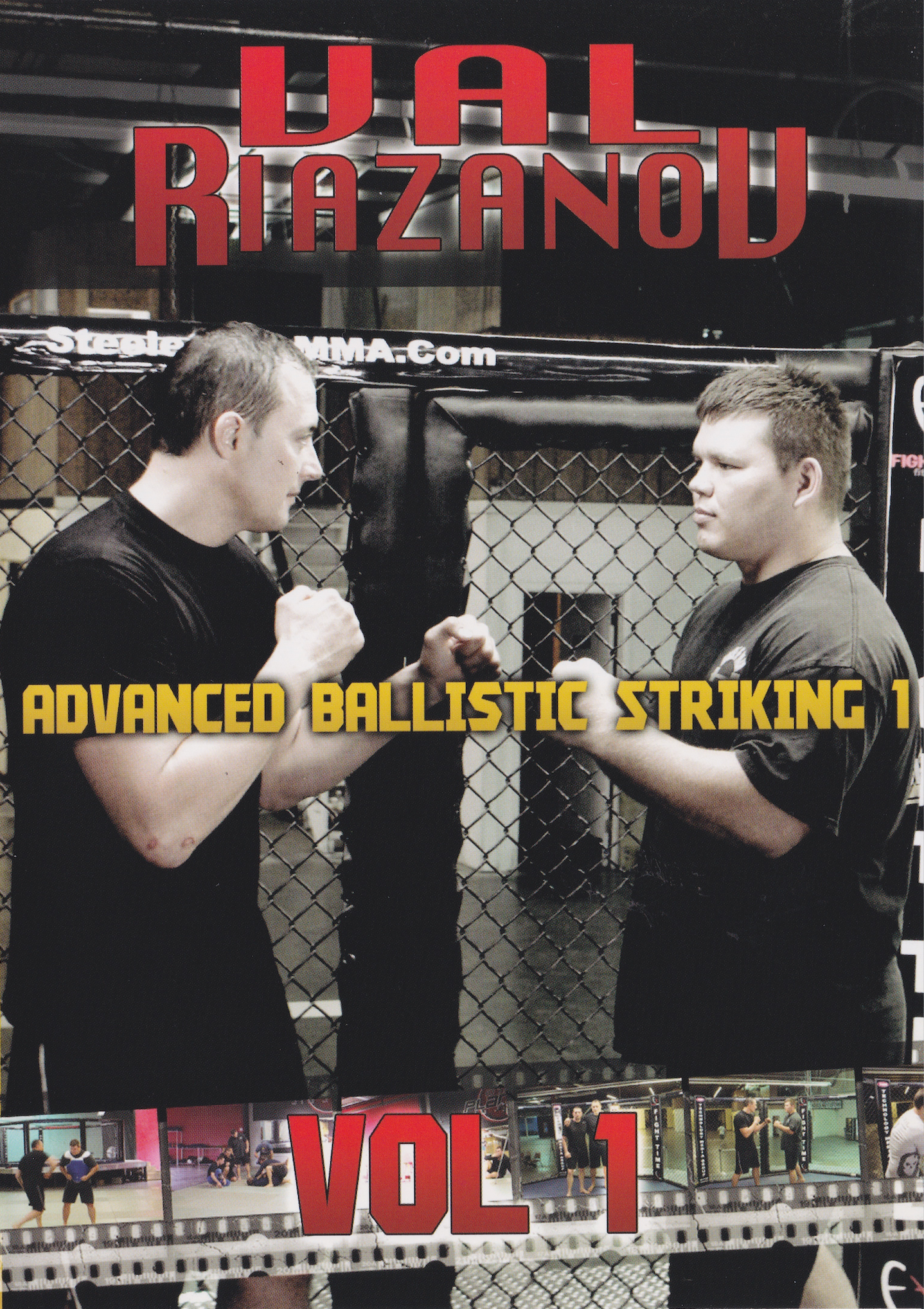 Systema Advanced Ballistic Striking 3 DVD Set by Val Riazanov (Preowned)