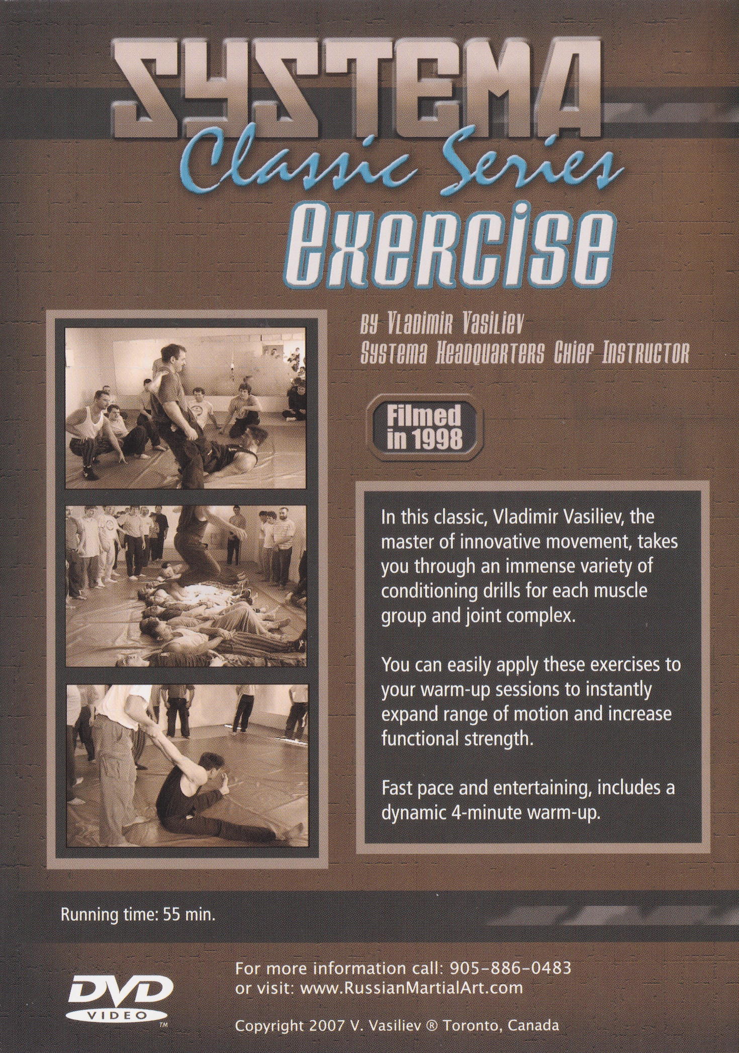 Systema Classic Series: Exercise DVD by Vladimir Vasiliev