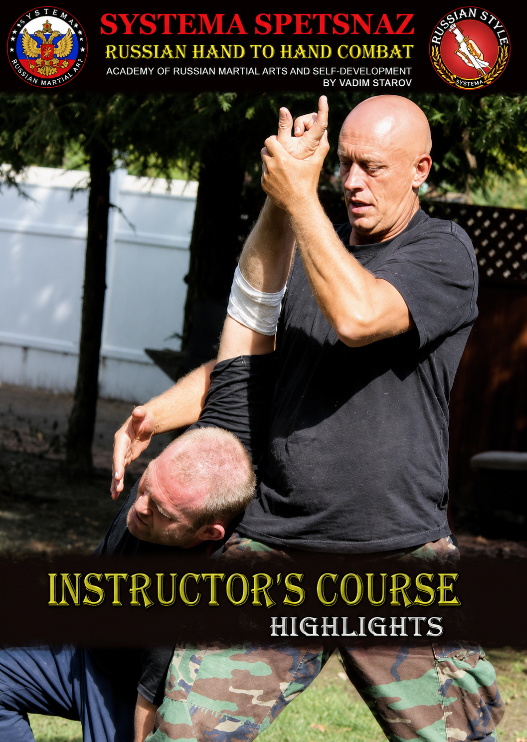 Systema Spetsnaz DVD #18 Instructor's Course (2 DVD set) by Vadim Starov