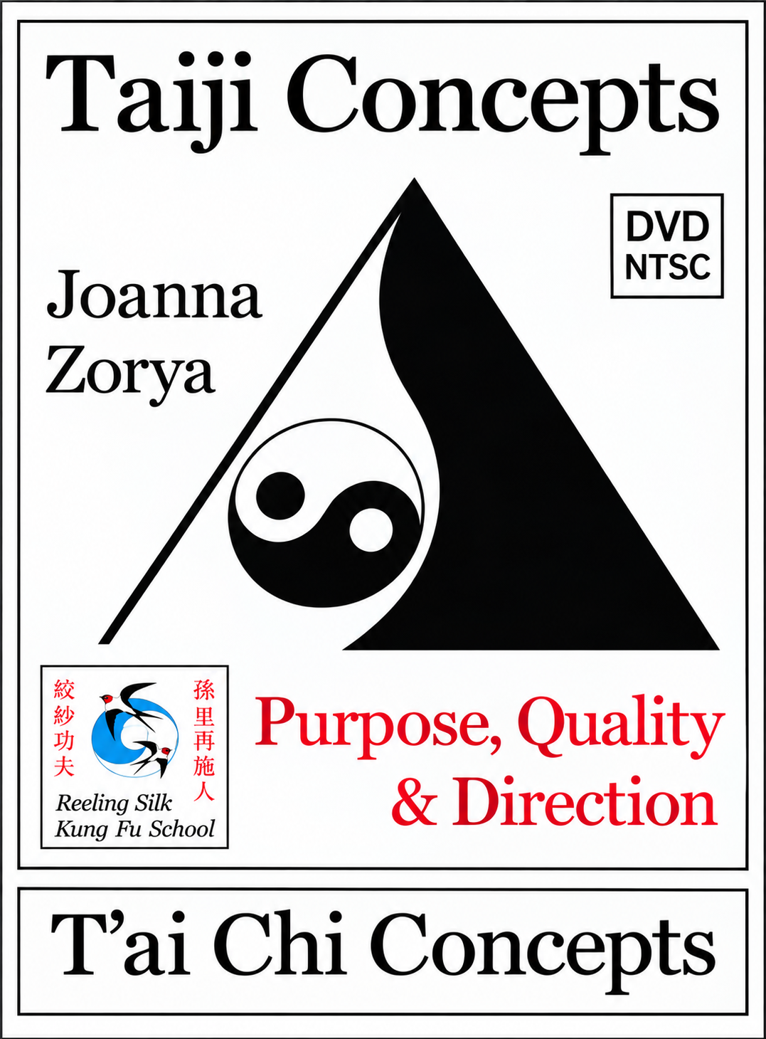Taiji Concepts DVD by Joanna Zorya