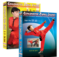 Tan Tui & Cha Quan 2 DVD Set by Zhang Lingmei