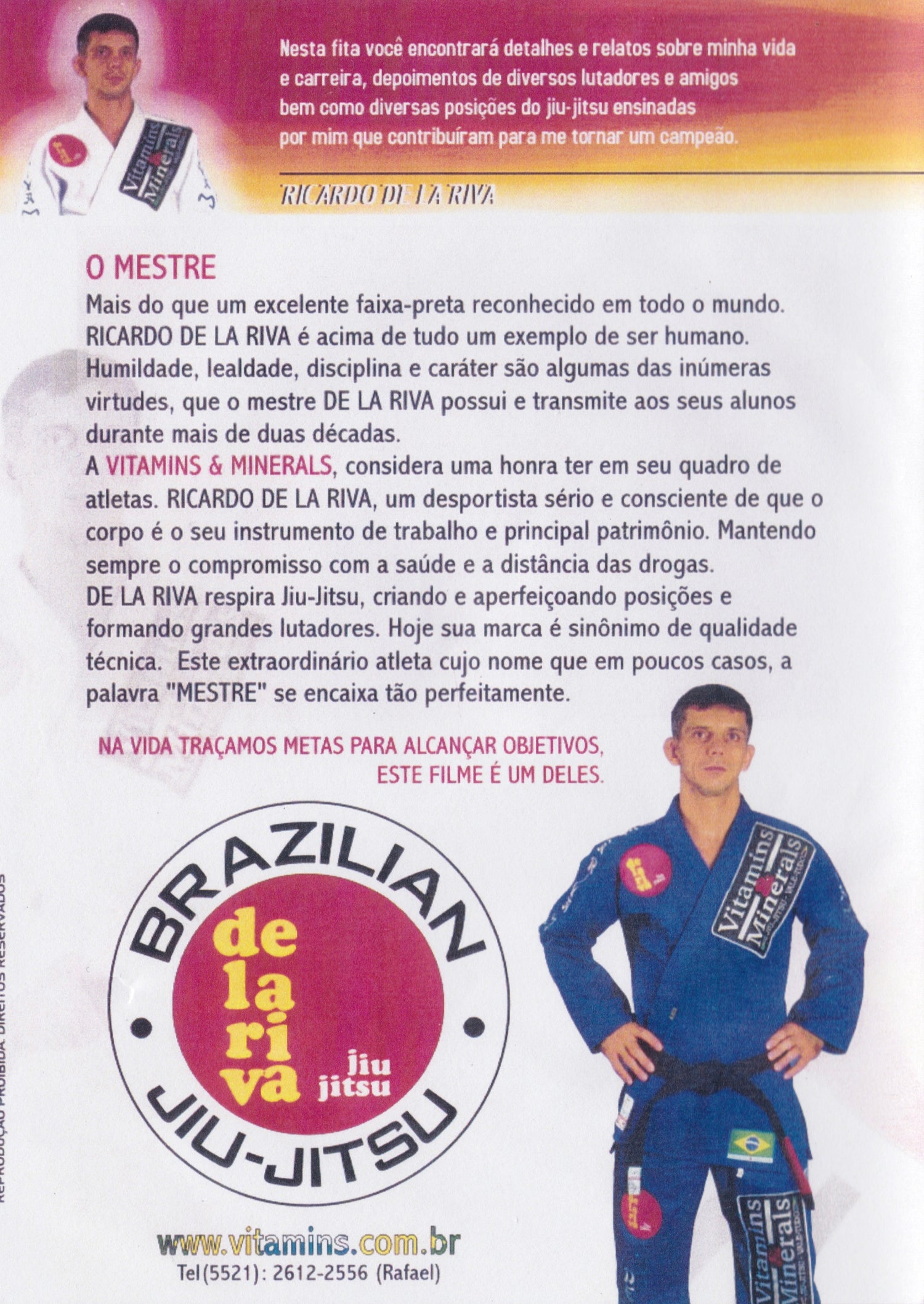 The Best of Jiu-Jitsu DVD by Ricardo De la Riva (Preowned)