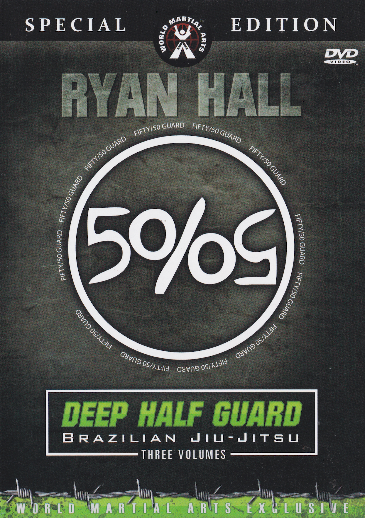 The Deep Half Guard 3 DVD Set by Ryan Hall (Preowned)