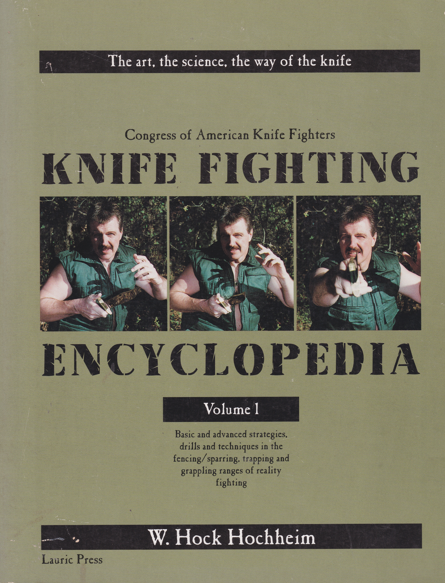 The Knife Fighting Encyclopedia Book by Hock Hochheim (Preowned)