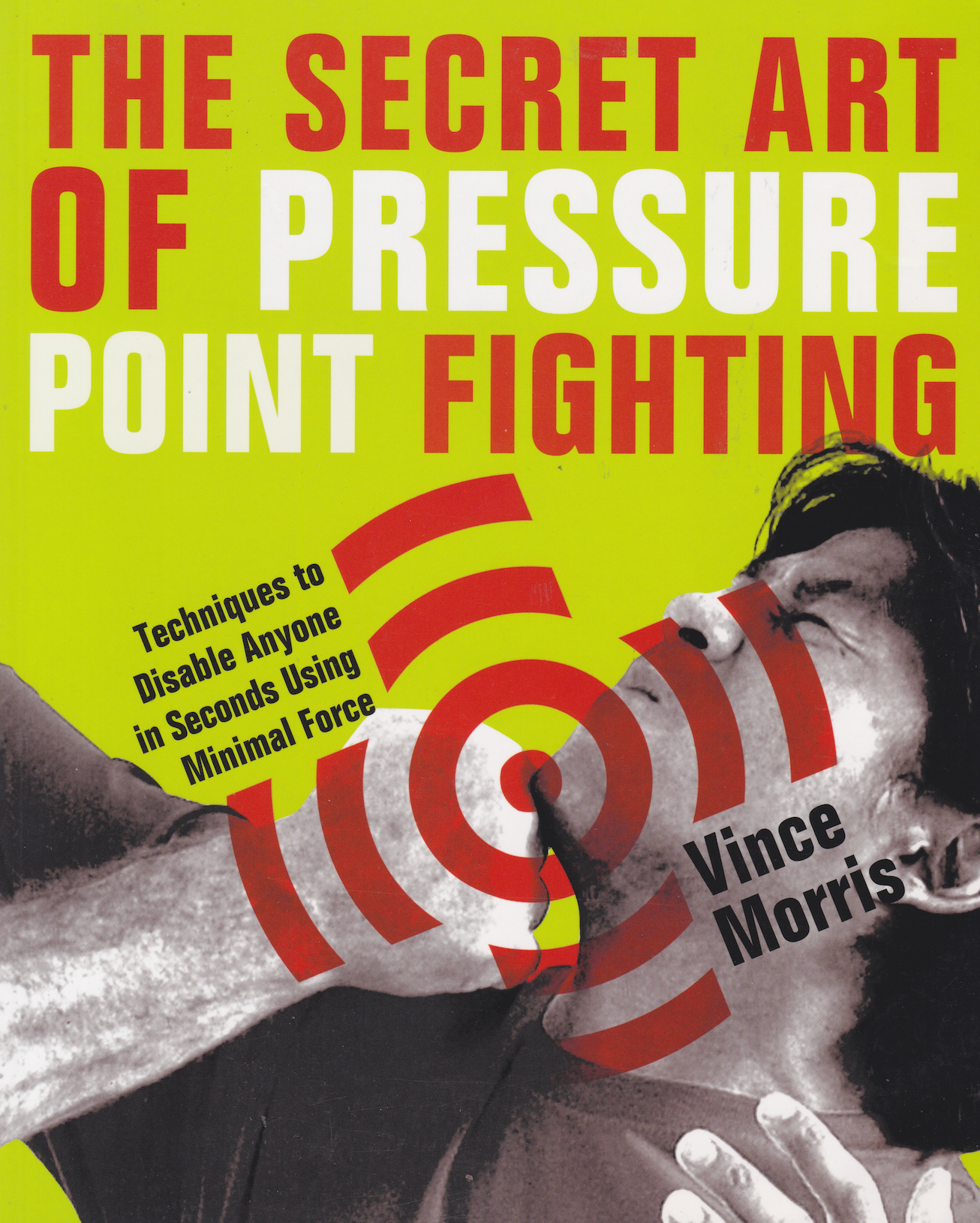 The Secret Art of Pressure Point Fighting Book by Vince Morris (Preowned)