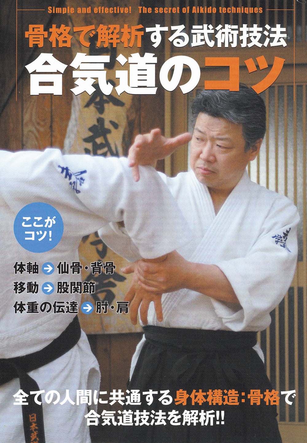 The Secret of Aikido Techniques DVD by Motofumi Yoshida
