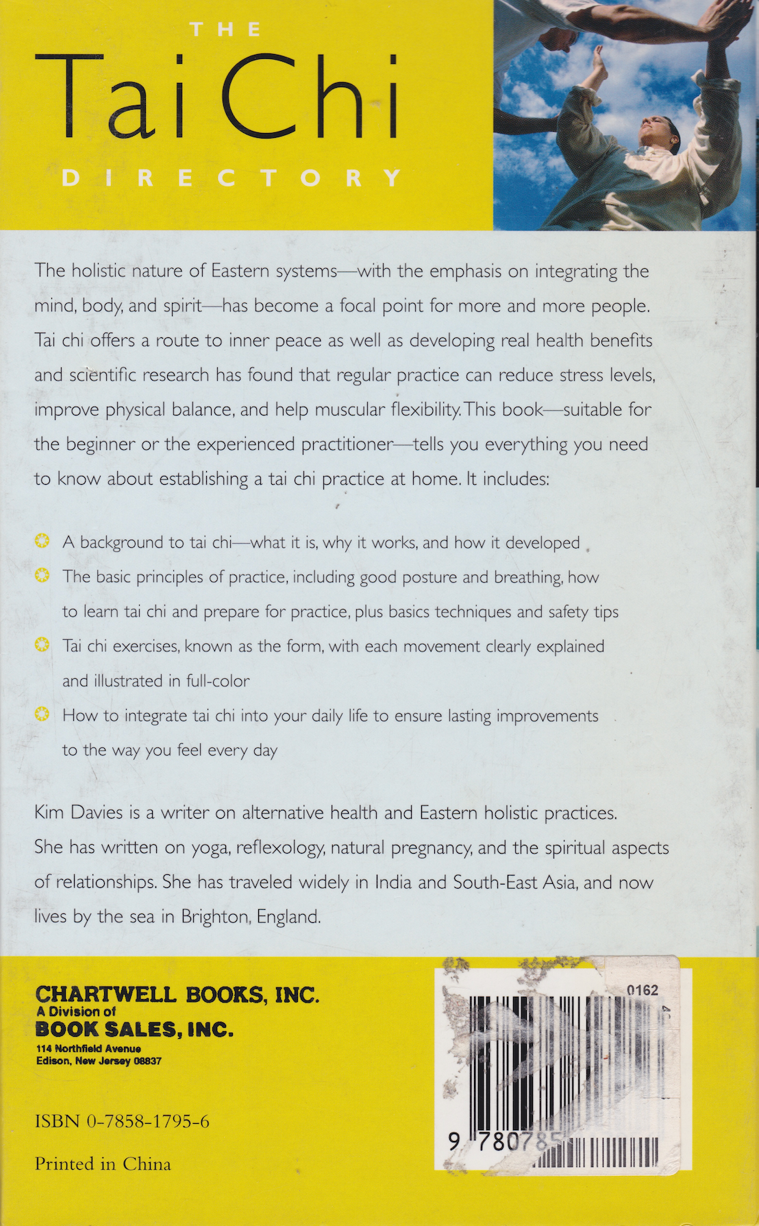 The Tai Chi Directory Book by Kim Davies (Preowned)