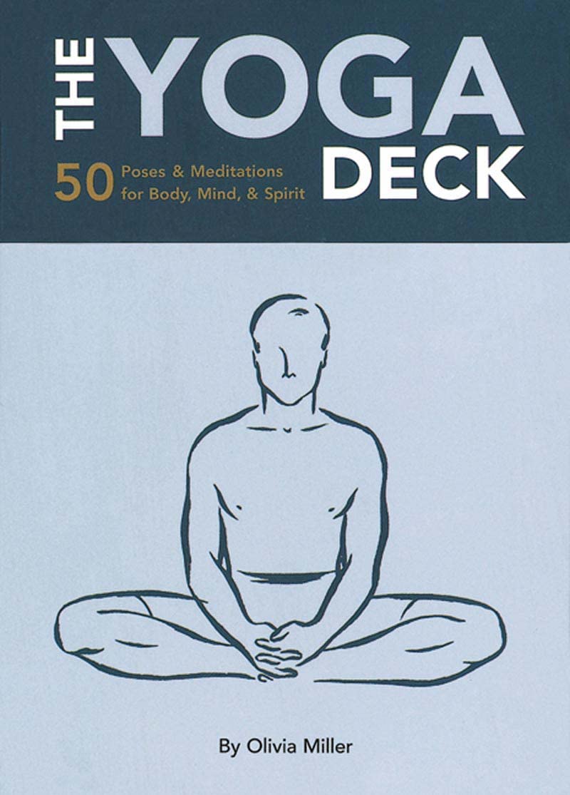 The Yoga Deck: 50 Poses & Meditations for Body, Mind, & Spirit Cards by Olivia Miller (Preowned)