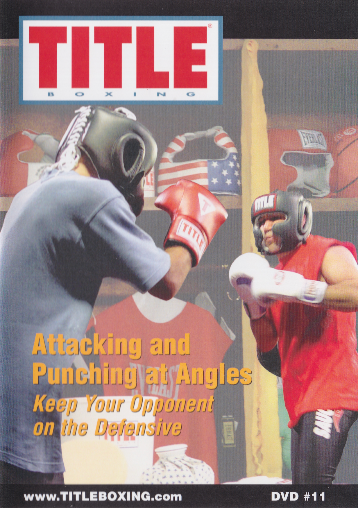 Title Boxing DVD 11 Attacking & Punching at Angles by Jeff Fenech (Preowned)