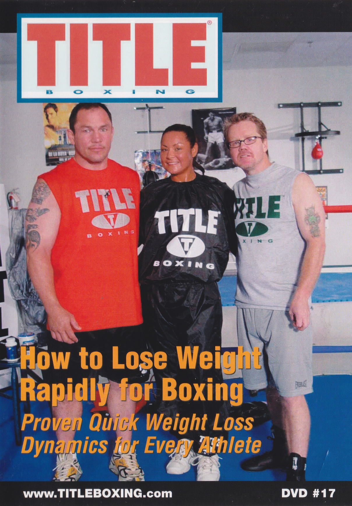 Title Boxing DVD 17 How to Lose Weight Rapidly for Boxing by Justin Fortune & Freddie Roach (Preowned)