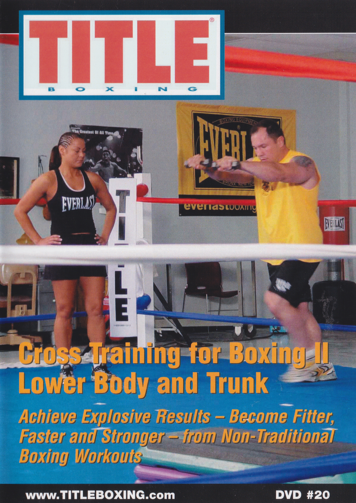 Title Boxing DVD 19 Cross Training for Boxing II by Justin Fortune (Preowned)