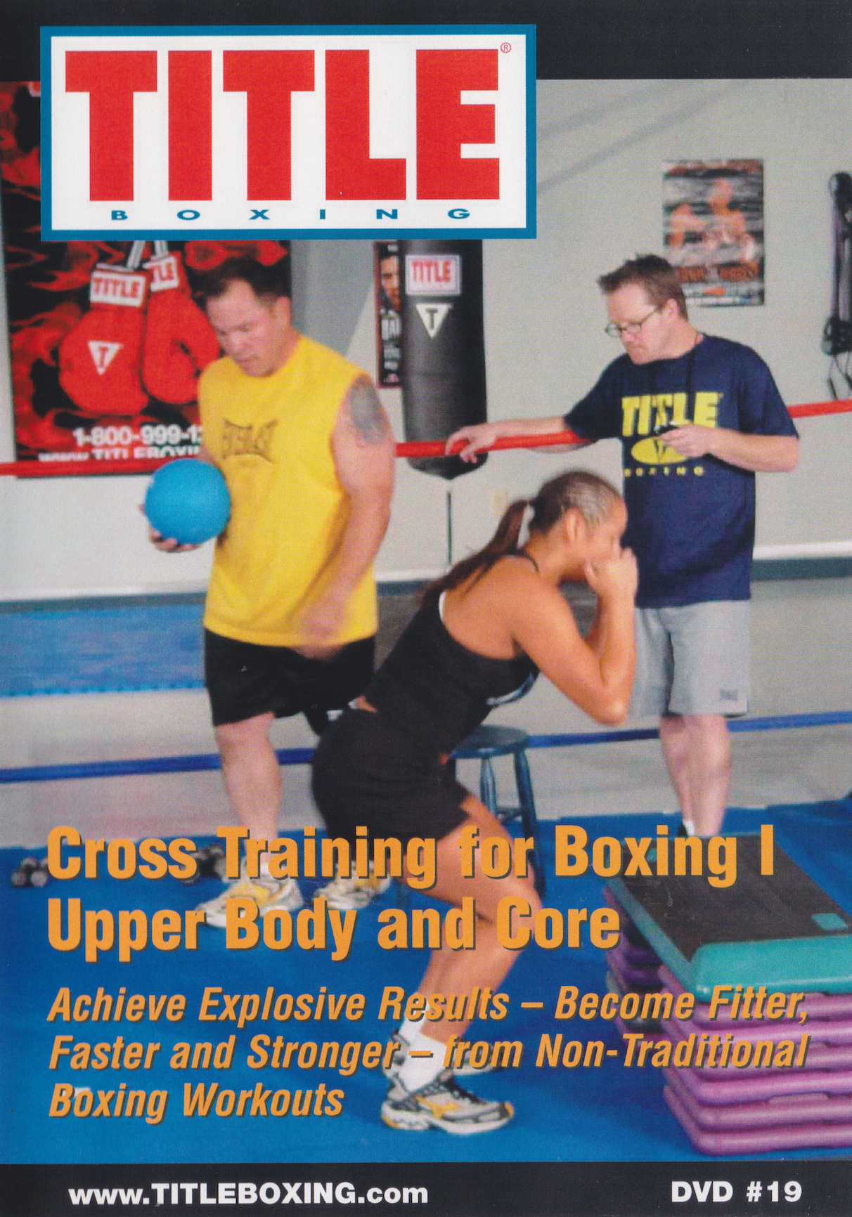 Title Boxing DVD 19 Cross Training for Boxing I by Justin Fortune (Preowned)