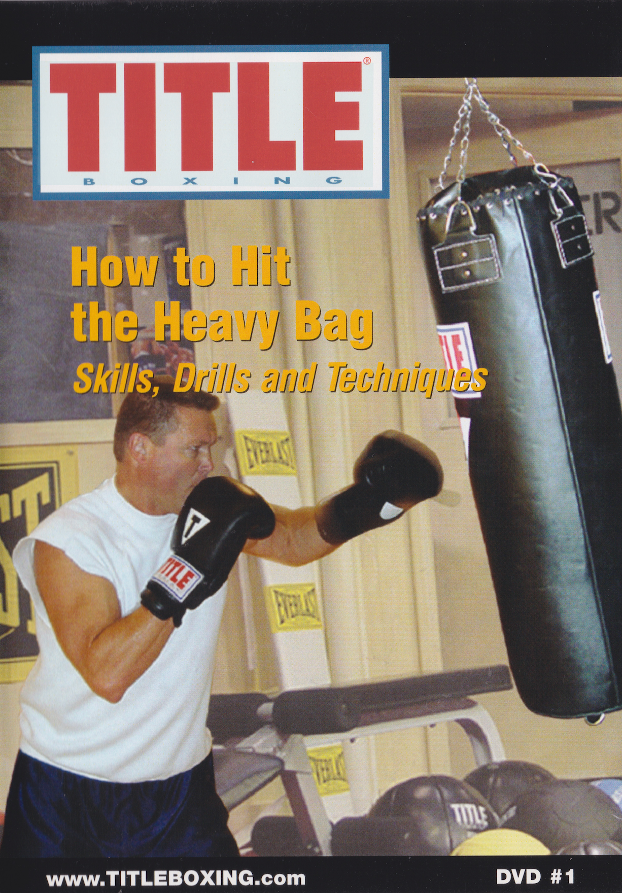 Title Boxing DVD 1 How to Hit the Heavy Bag DVD with Danny Campbell (Preowned)