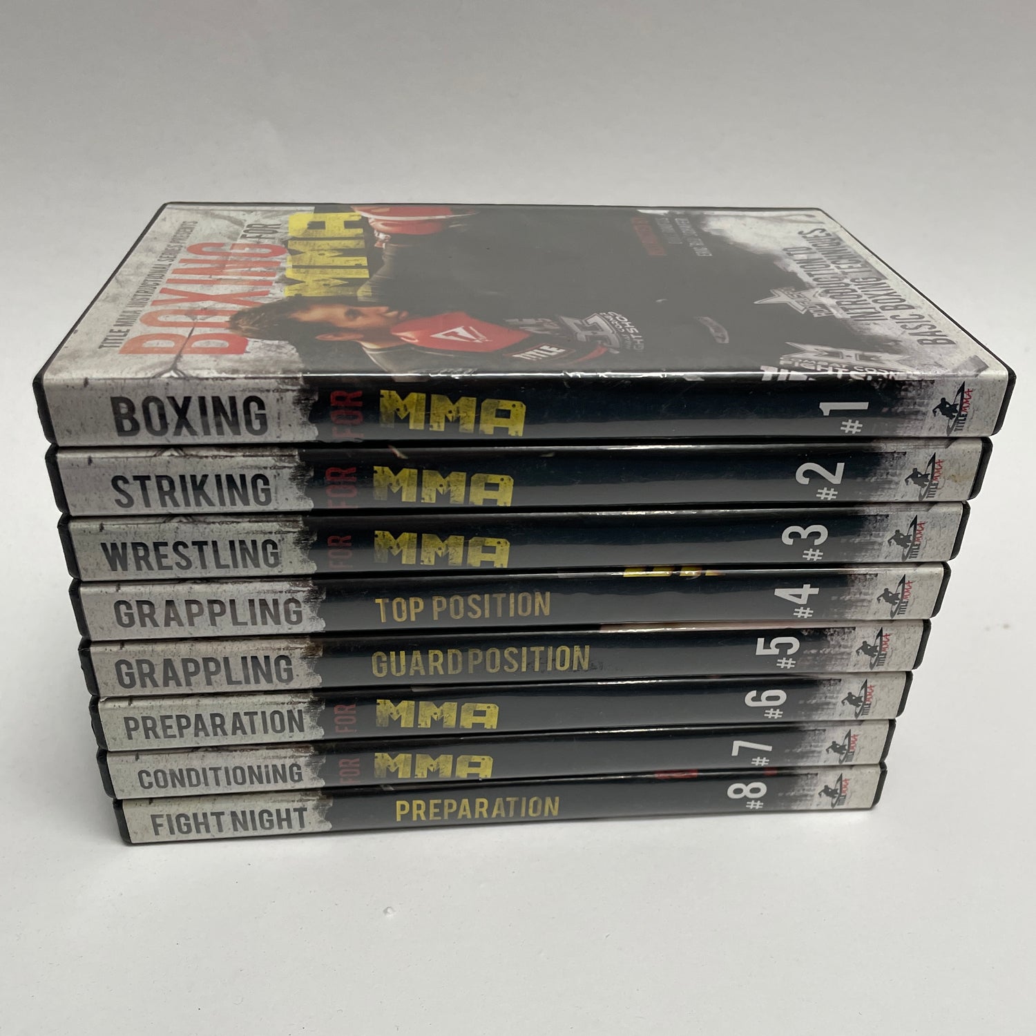 Title MMA 8 Instructional Series DVD Set with Duke Roufus & Eric Schafer (Preowned)